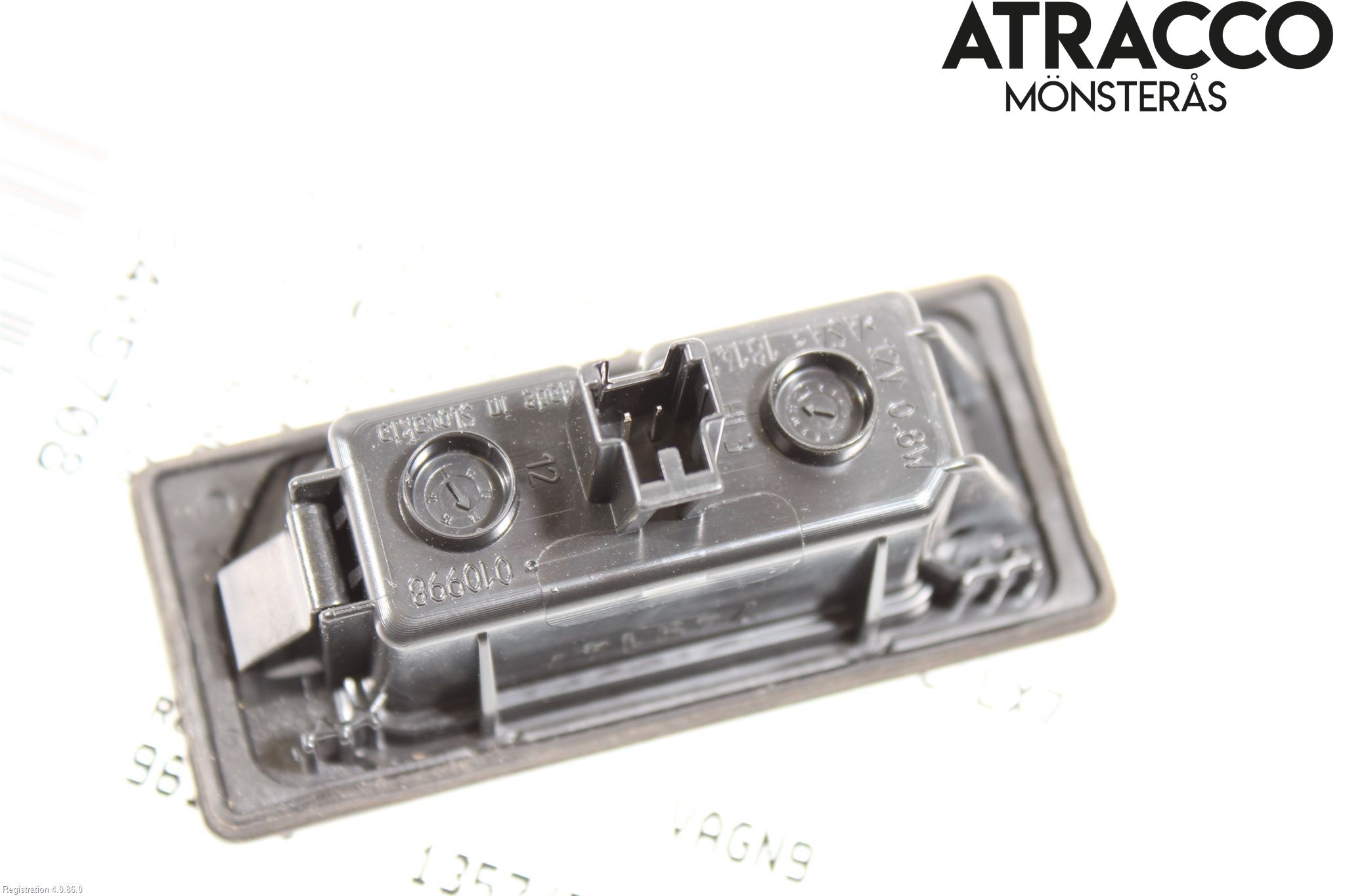 Audi Q3 8U 12-18 Skylt Belysning