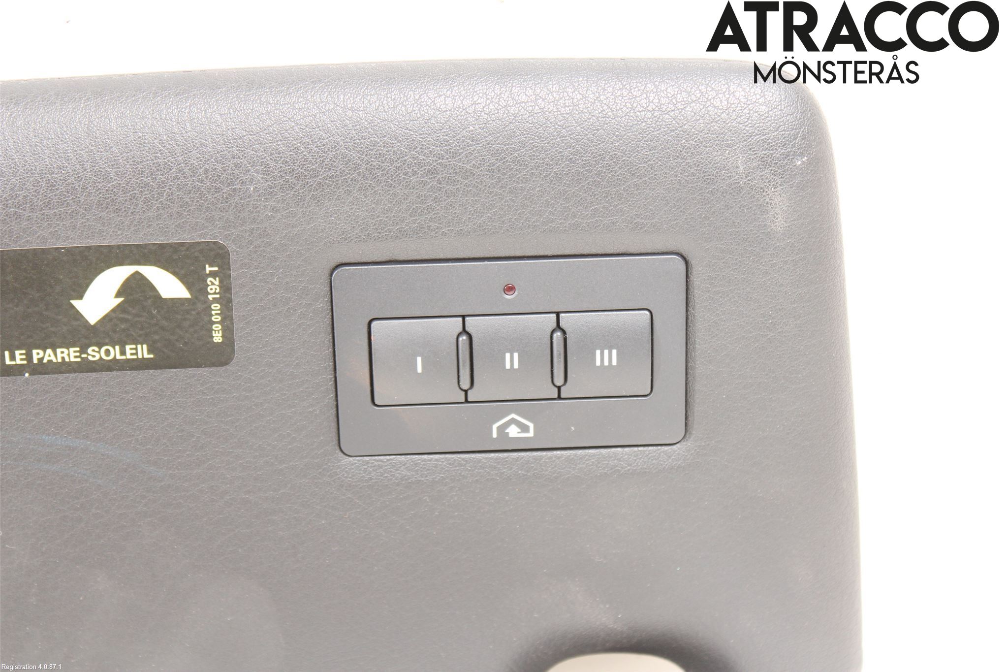 Audi A4/S4 05-07 Solskydd