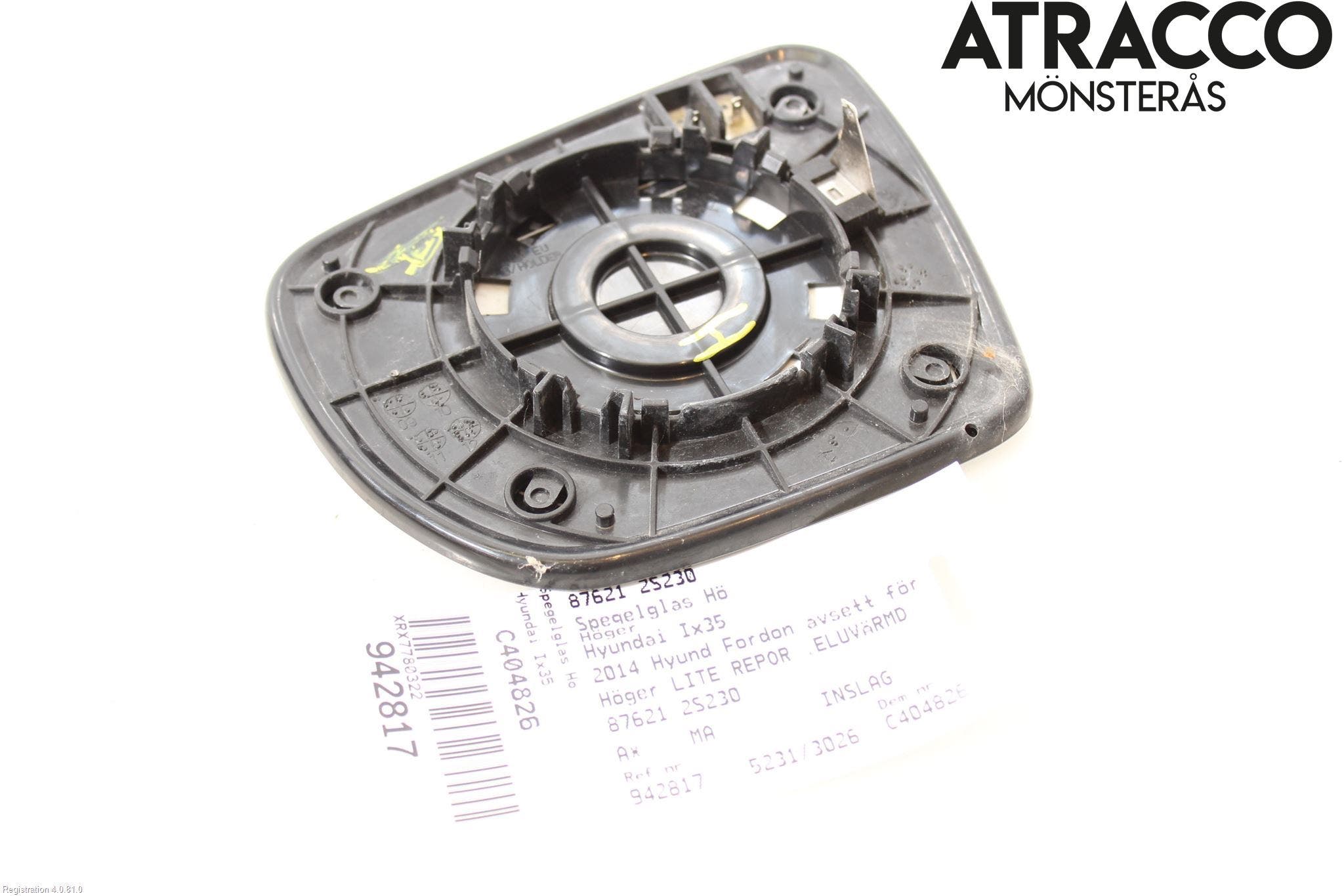 Hyundai ix35 Spegelglas Hö