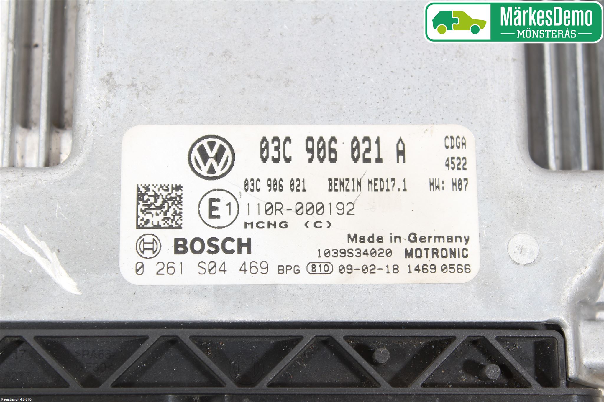 Volkswagen VW PASSAT 05-11 Styrenhet Insprut Bensin