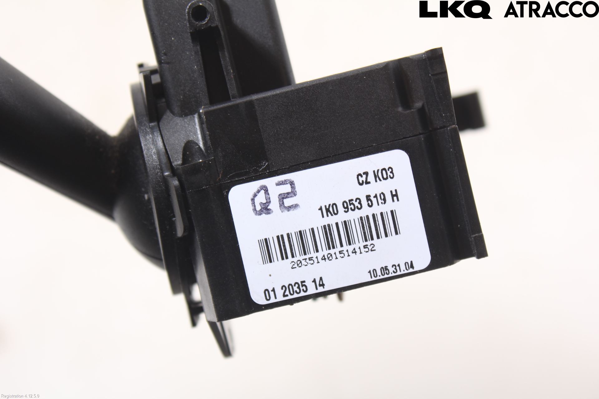 Volkswagen VW GOLF VI 09-13 Spak Torkar-Spolomk
