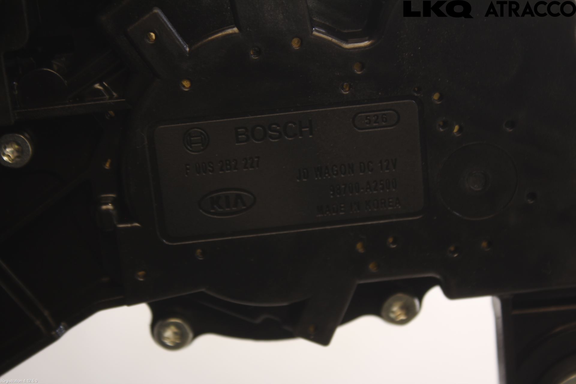 Kia CEED 12-18 Torkarmotor Baklucka