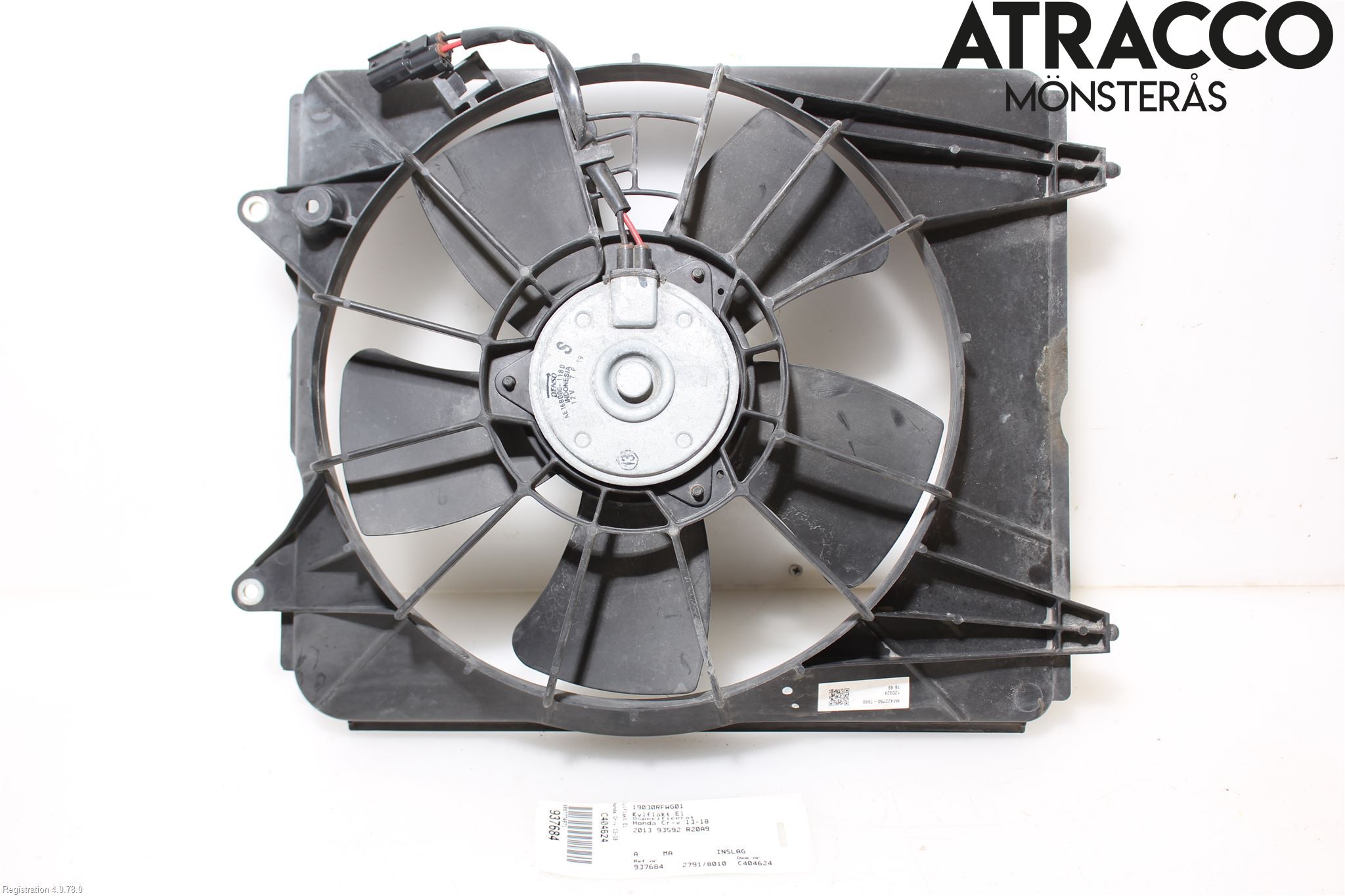 Honda CR-V 13-18 Kylfläkt El