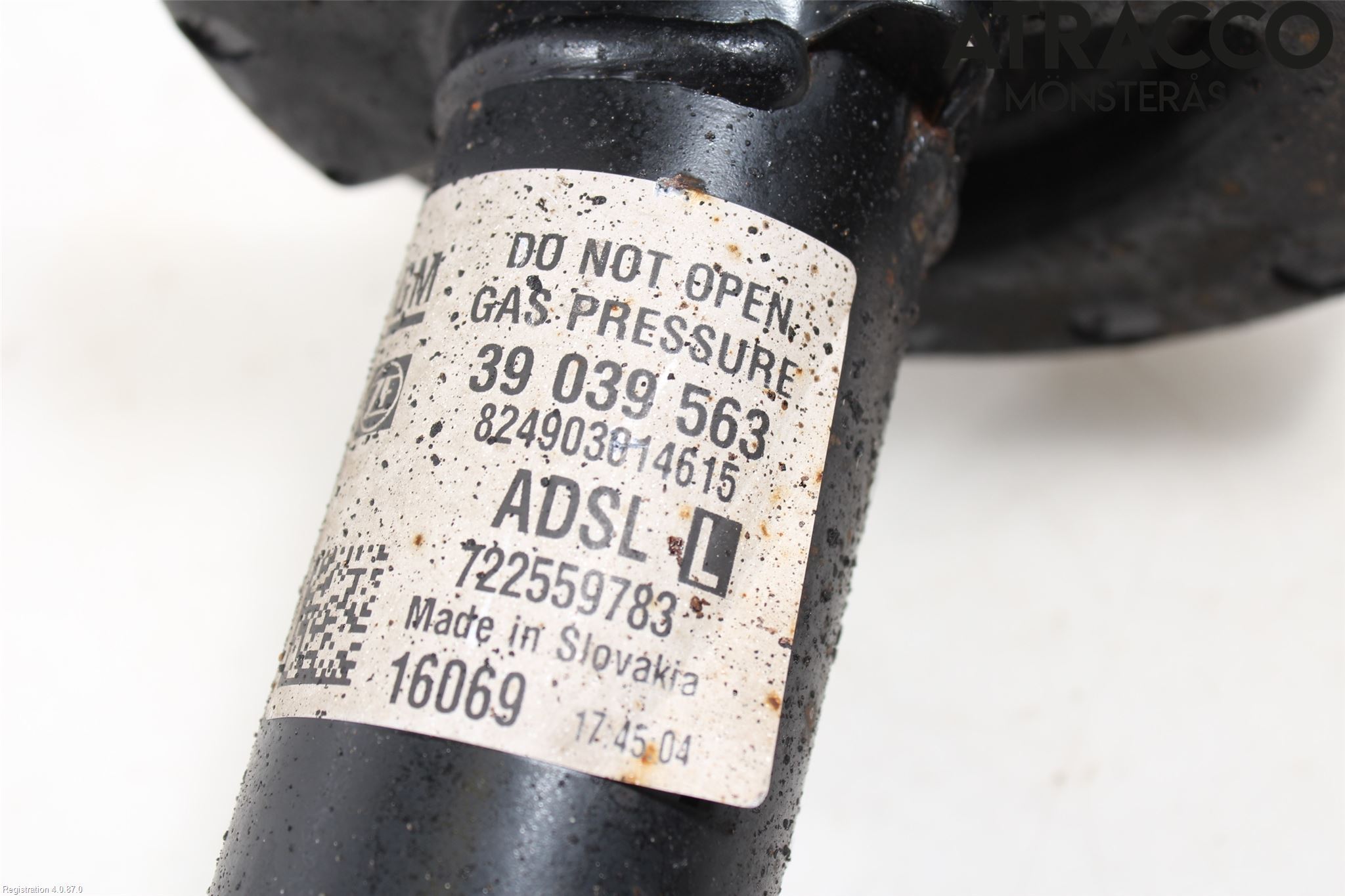 Opel ASTRA K 16-22 Stötdämpare Fram