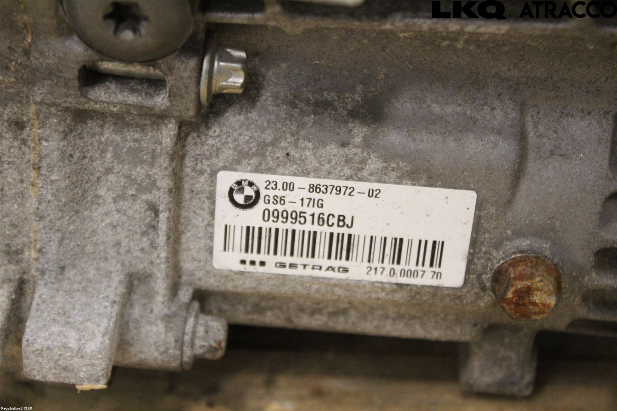 BMW 1 F20/F21 11-19 Växellåda Man 6 Vxl