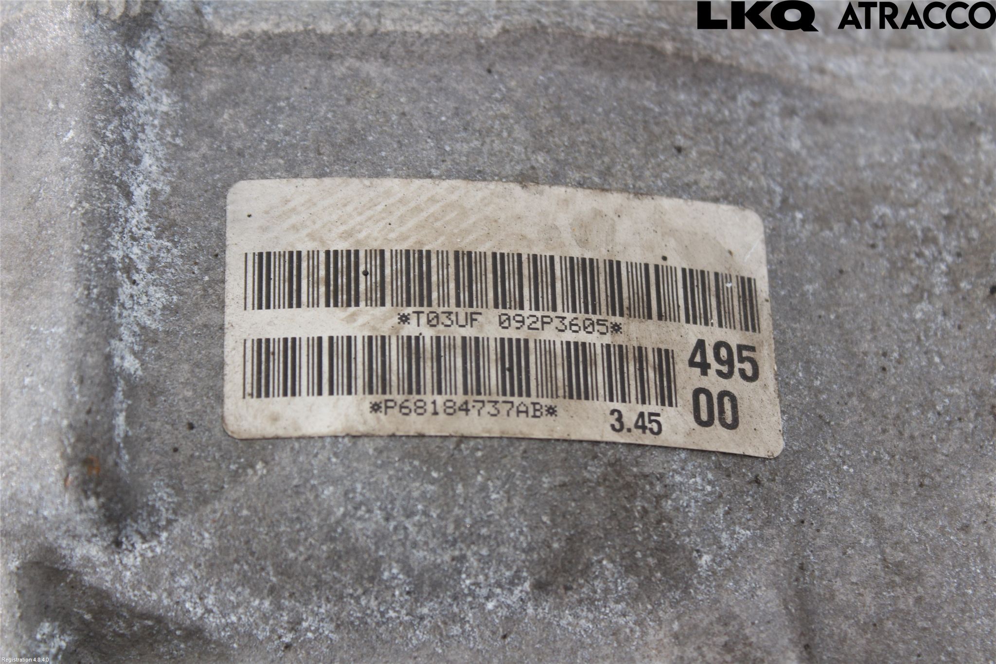 Jeep GRAND CHEROKEE 10-20 Bakväxel-Diff