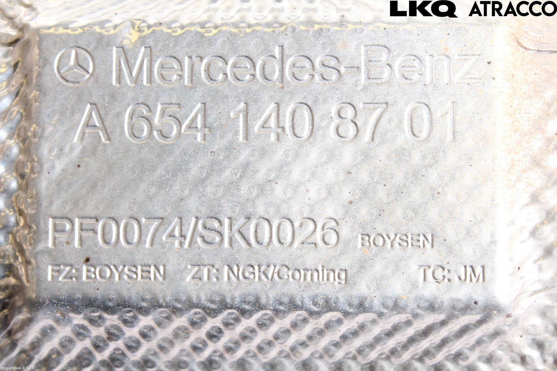 Mercedes-Benz MB CLA-KLASS (C118/X118) 19- Avgas Partikelfilter