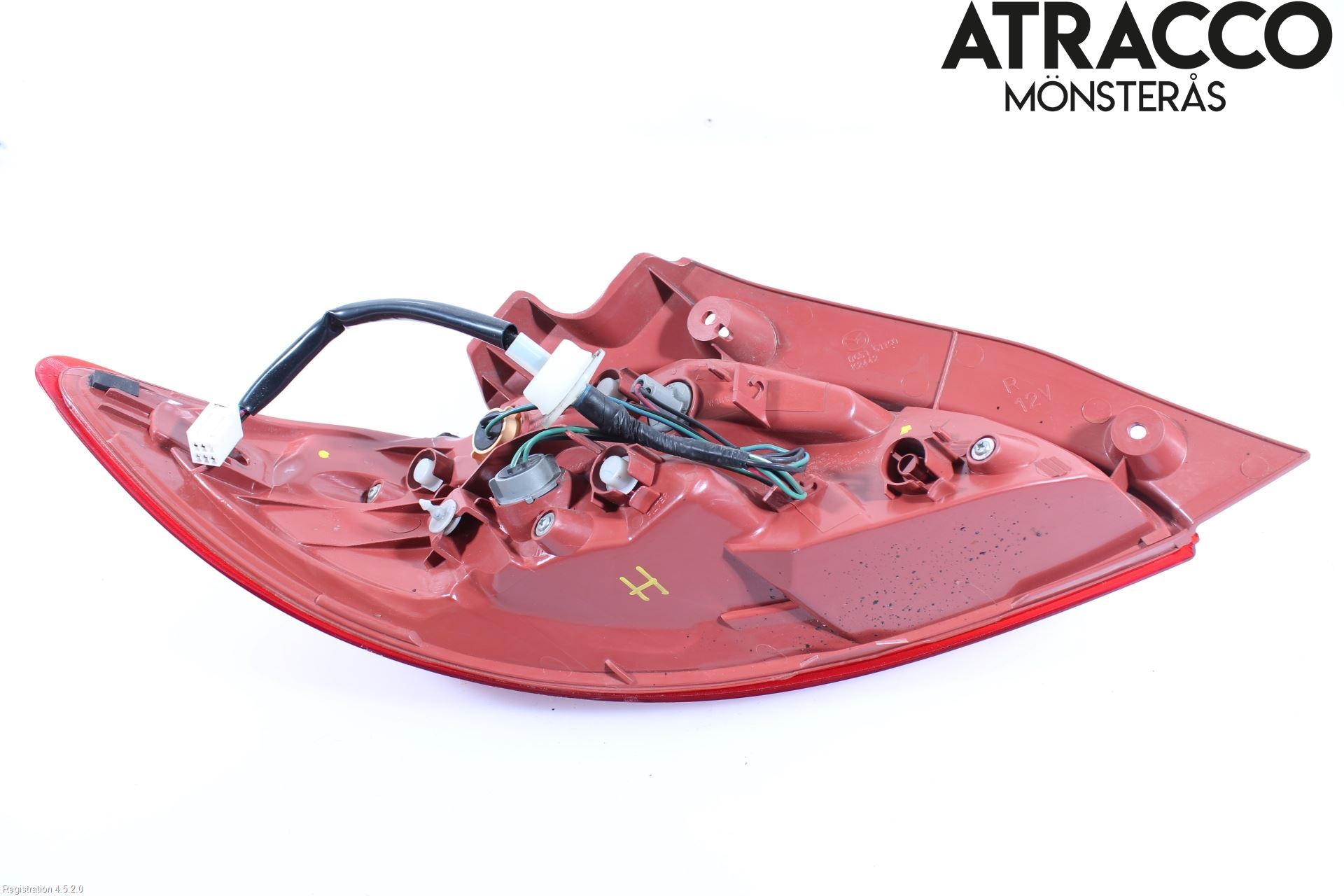 Mazda 2 (DE) 08-15 Bakljus Höger