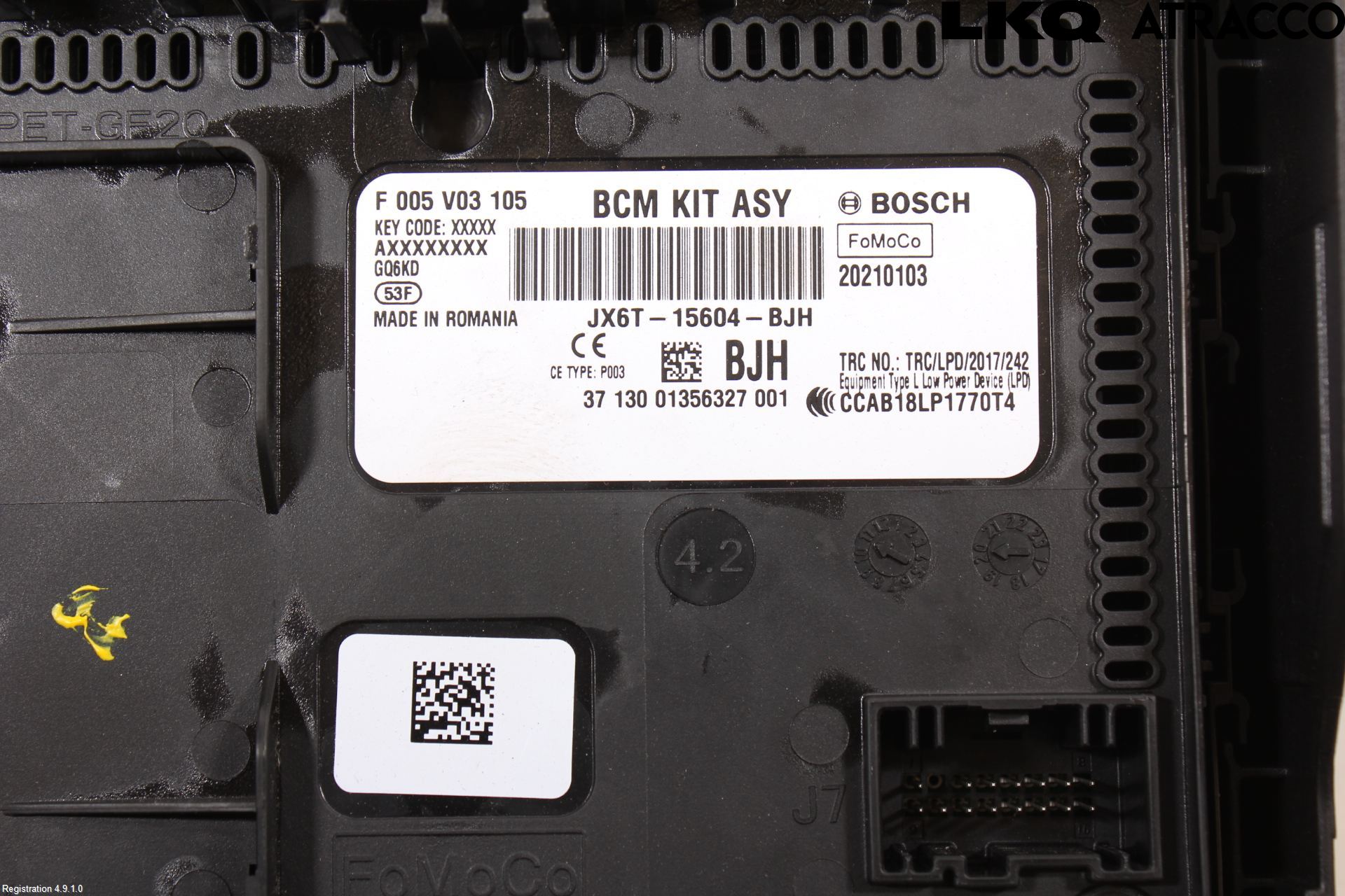 Ford FOCUS 19- Säkringsdosa-Elcentral