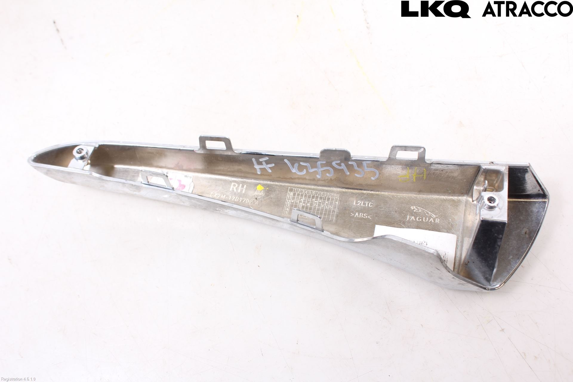 Jaguar XF 08-15 Stötfångarlist Fram