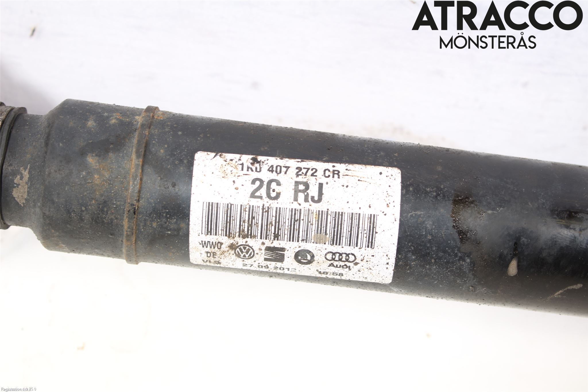Volkswagen VW PASSAT 11-14 Drivaxel Fram Höger
