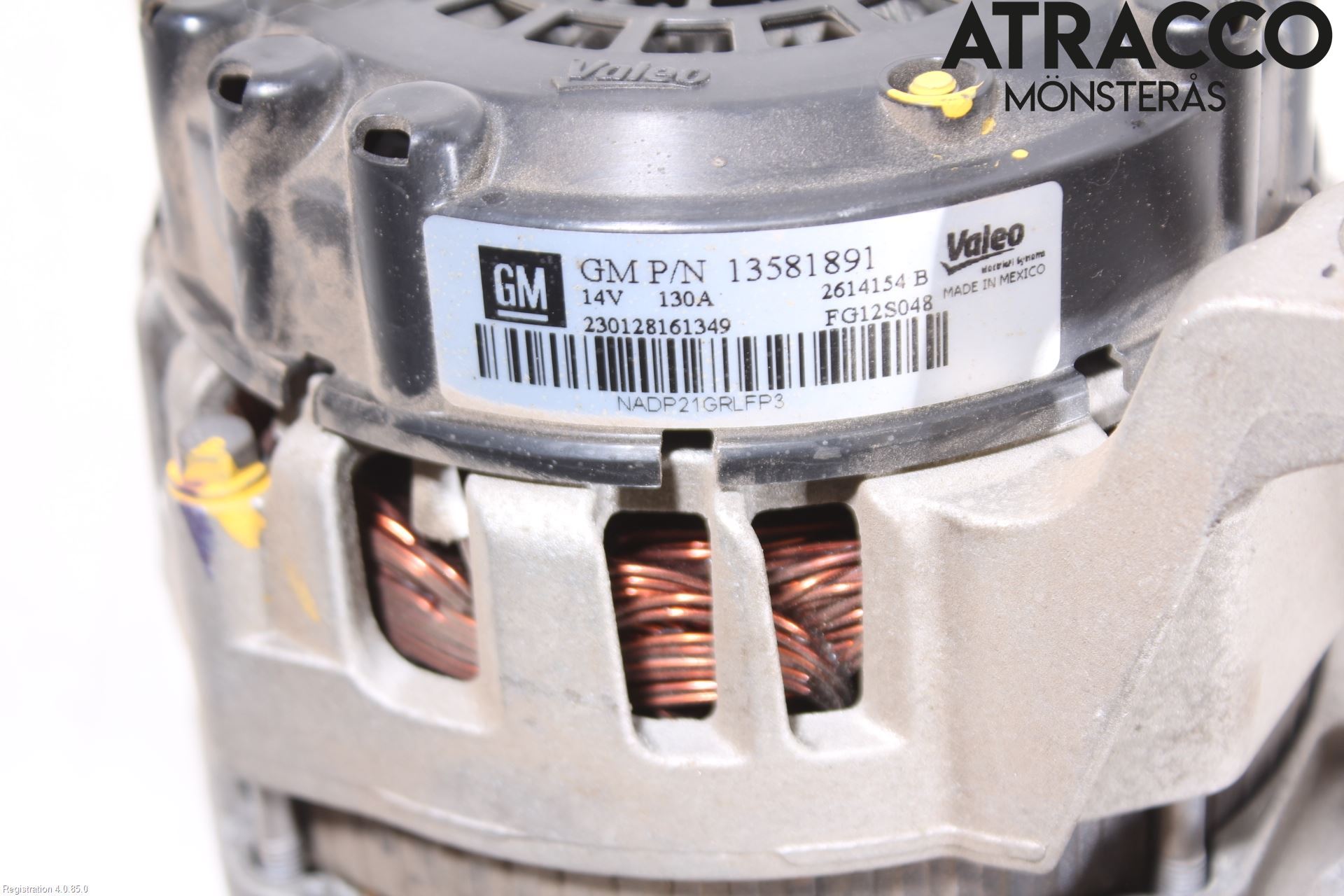 Opel ASTRA J 10-15 Generator