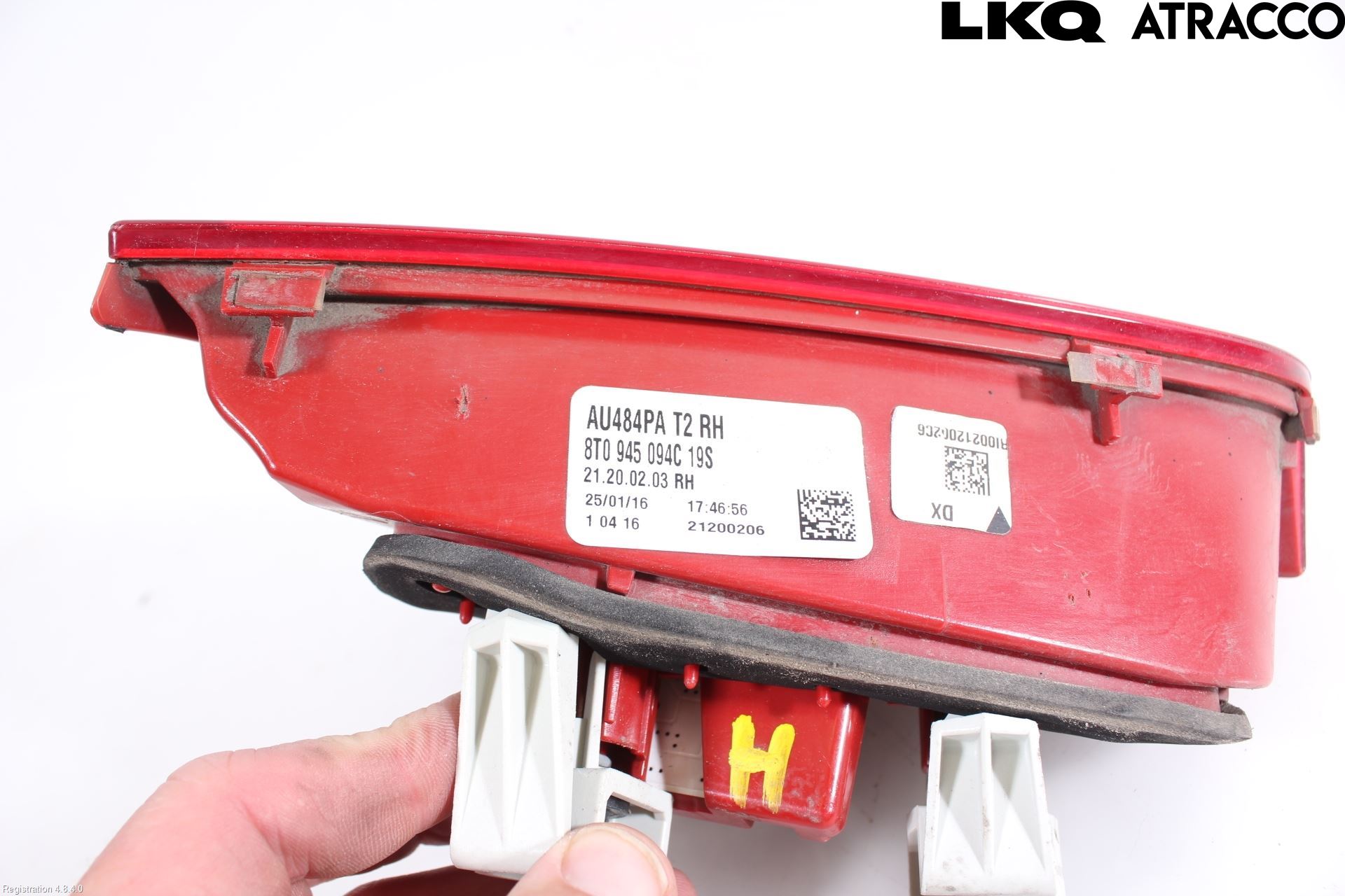 Audi A5 07-16 Bakljus Lucka Hö