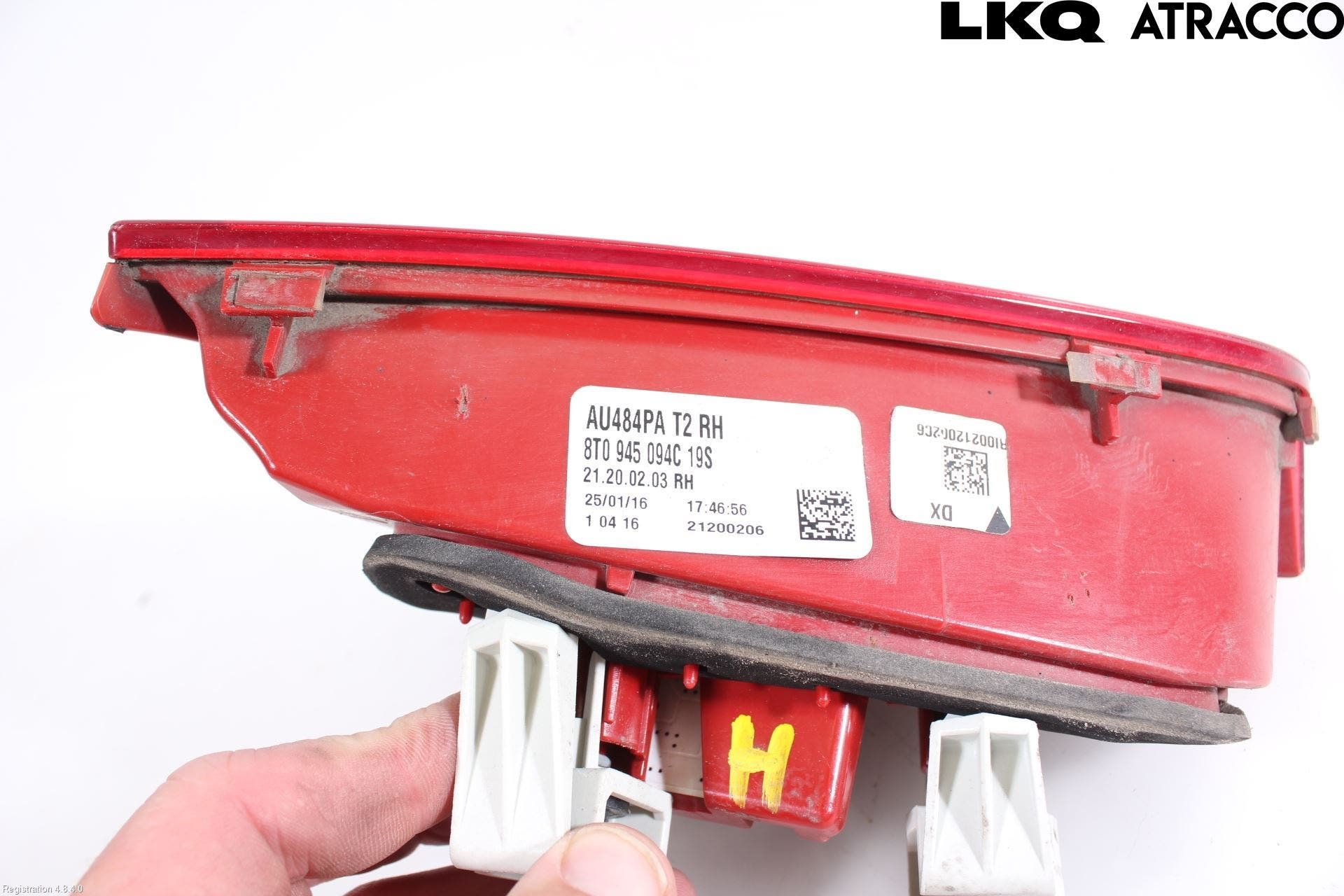 Audi A5 07-16 Bakljus Lucka Hö