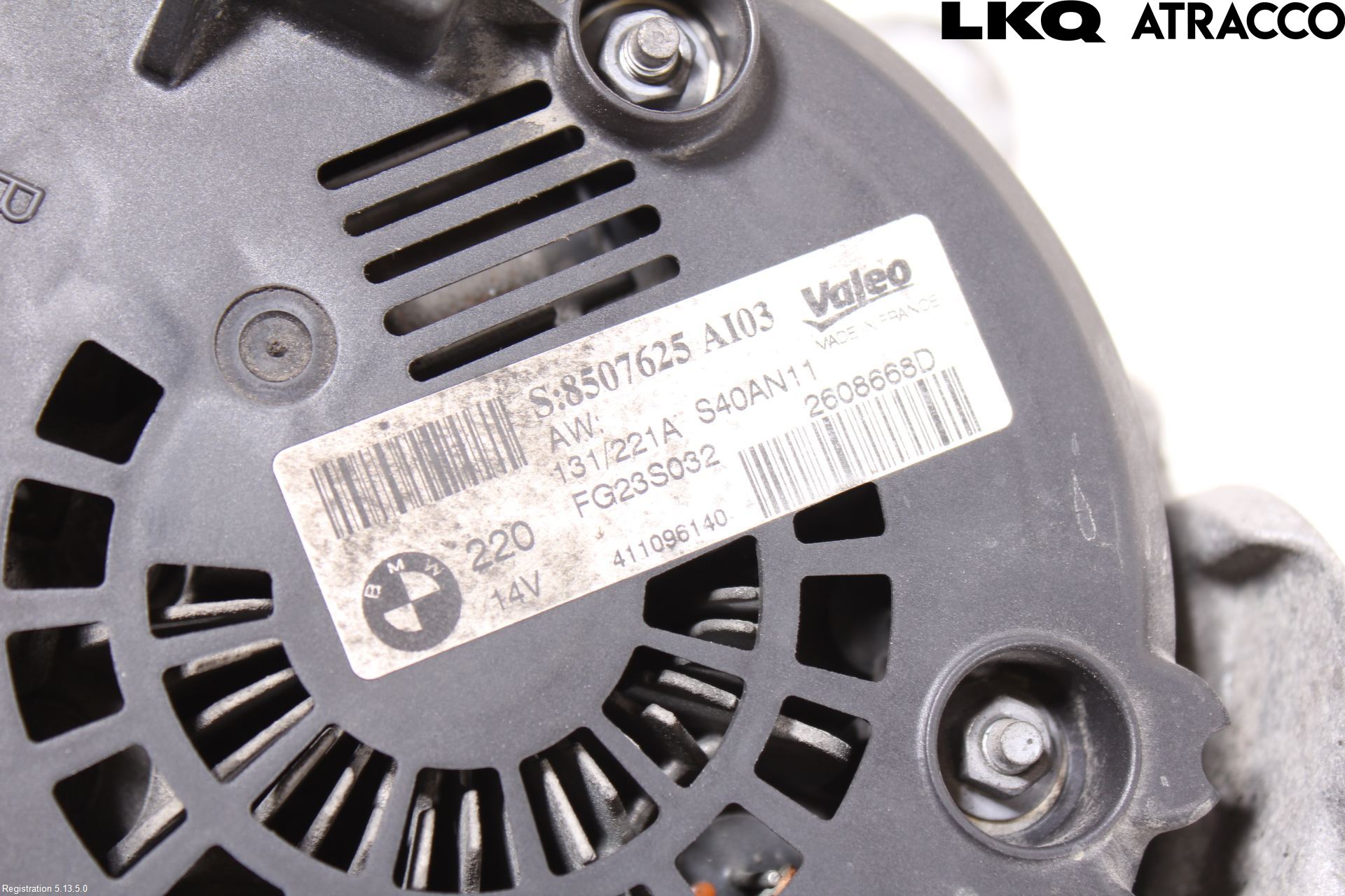 BMW X3 F25 10-17 Generator
