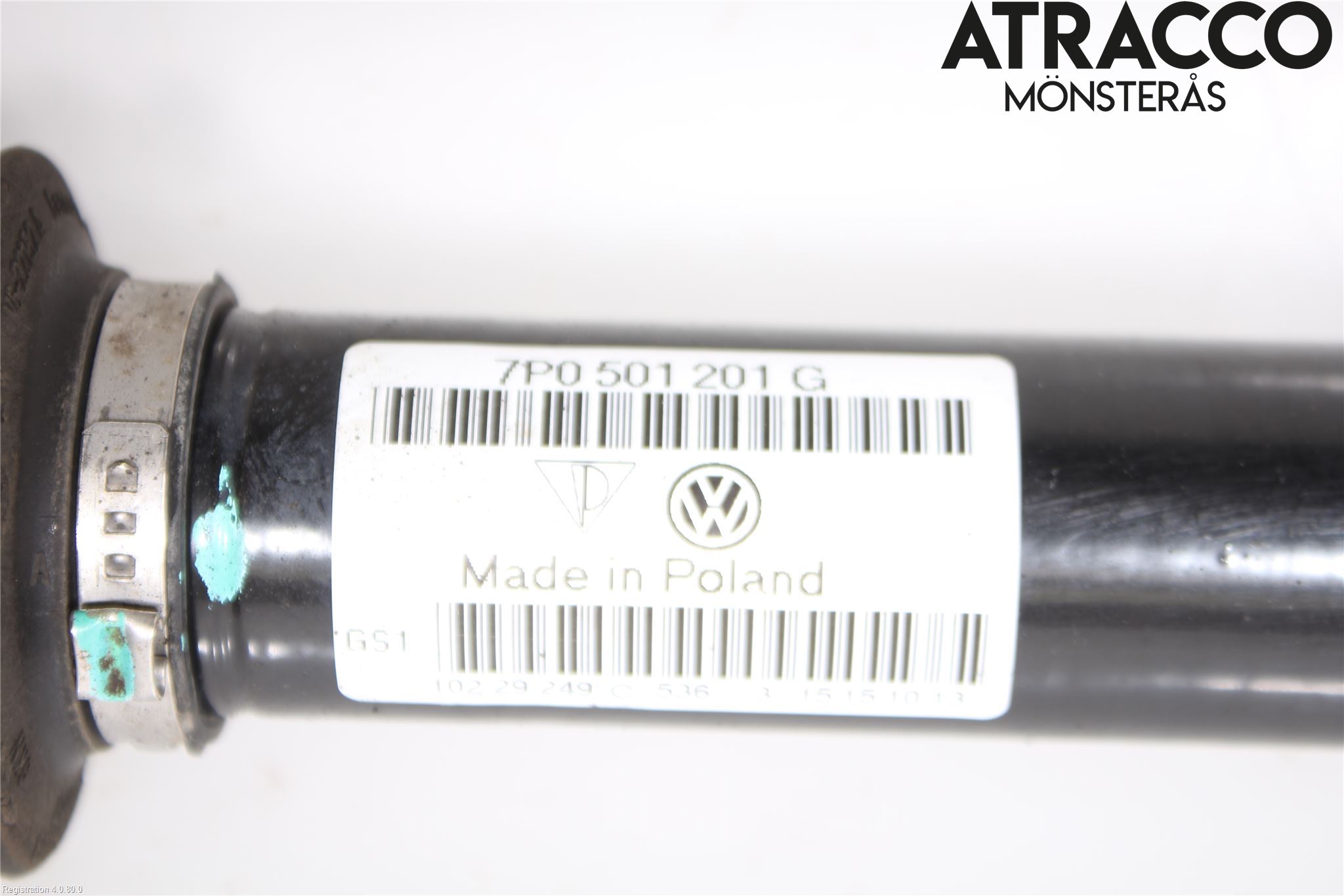 Porsche CAYENNE 03- Drivaxel Bak Höger