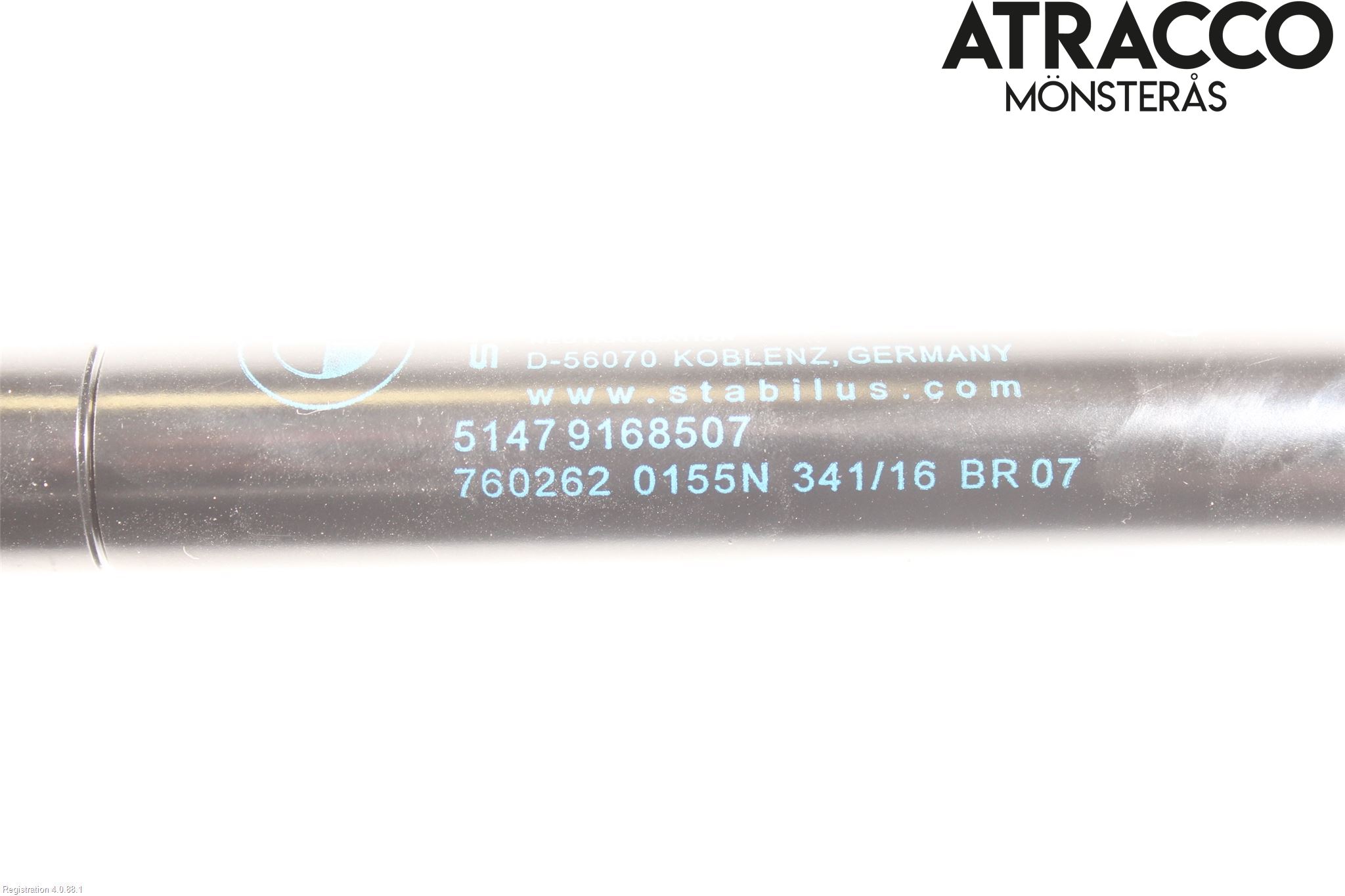 BMW 5 F10/F11/F18 09-17 Gasfjäder Övrigt