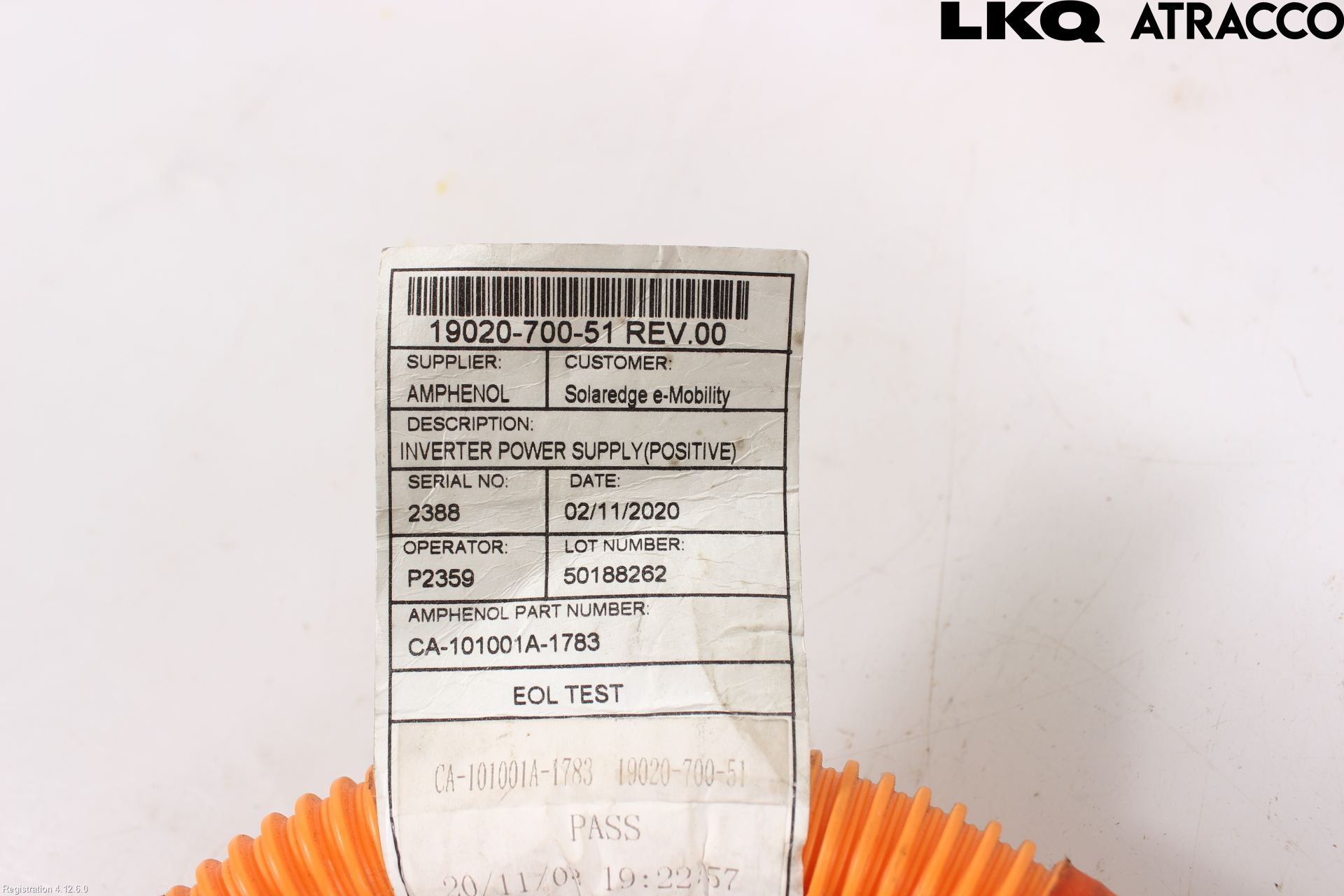 Fiat DUCATO 15-23 Batterikabel