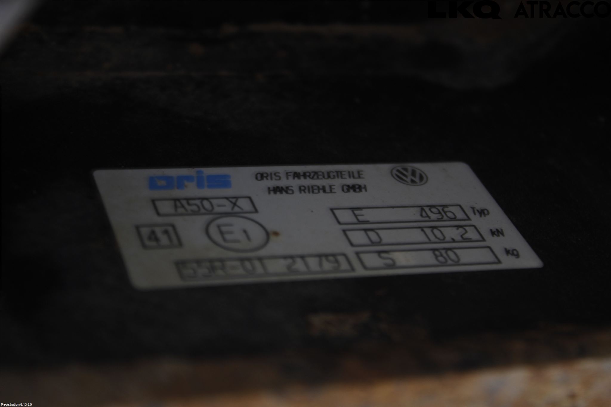 Volkswagen VW GOLF / E-GOLF VII 13-20 Dragkrok