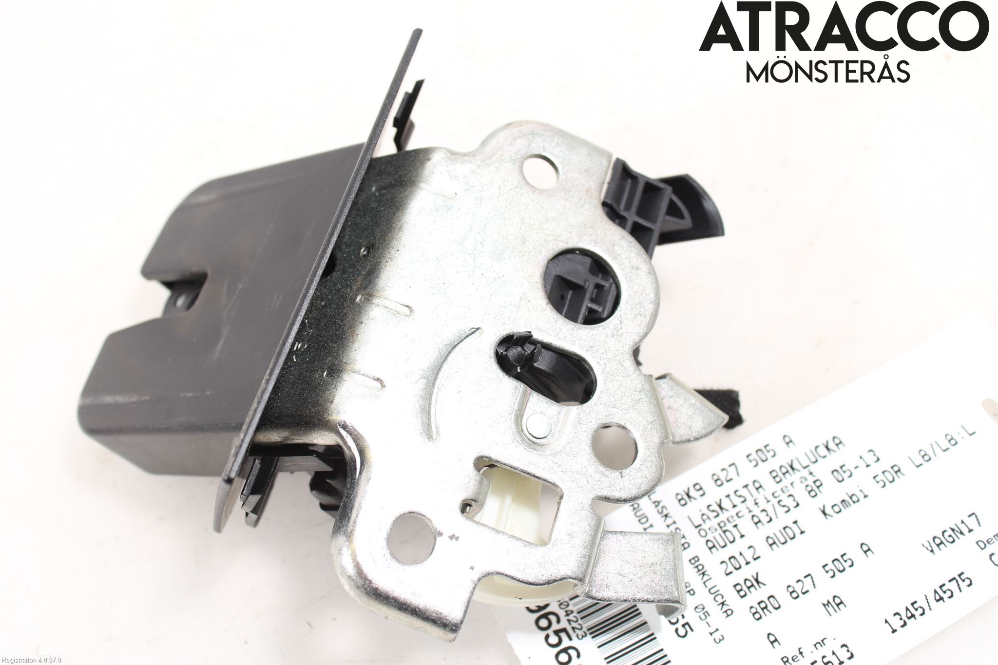 Audi A3/S3 05-13 Låskista Baklucka