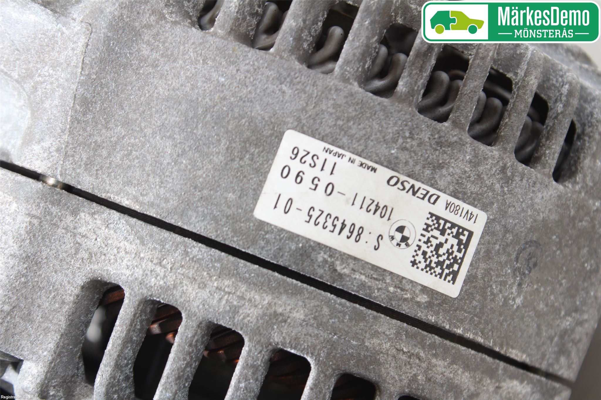 BMW 3 F30/F31/F80 12-19 Generator