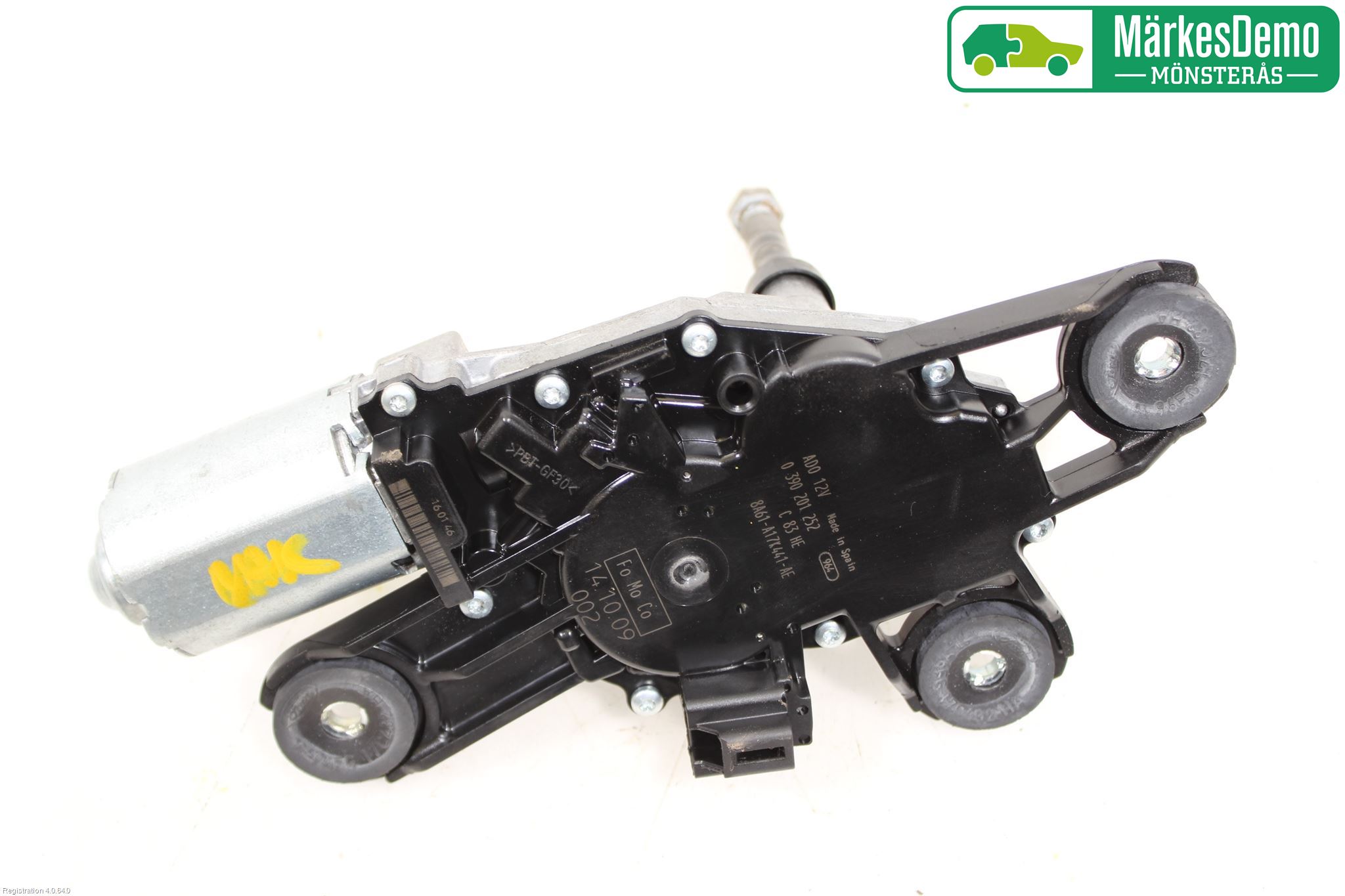 Ford FIESTA 13-17 Torkarmotor Baklucka