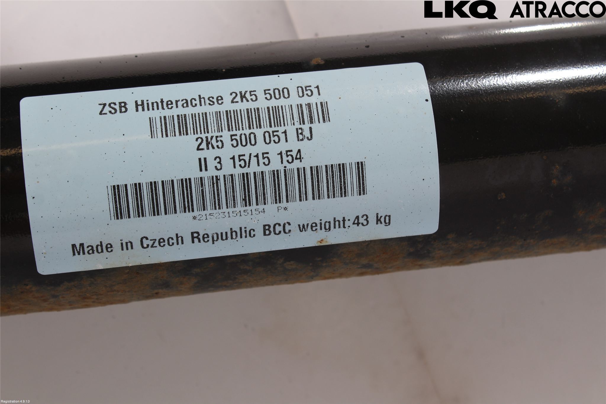 Volkswagen VW CADDY 11-15 Bakaxel