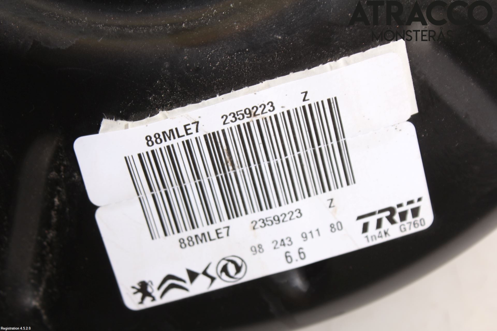 Citroen C4/E-C4 C4X/E-C4X III 21- Bromsservo