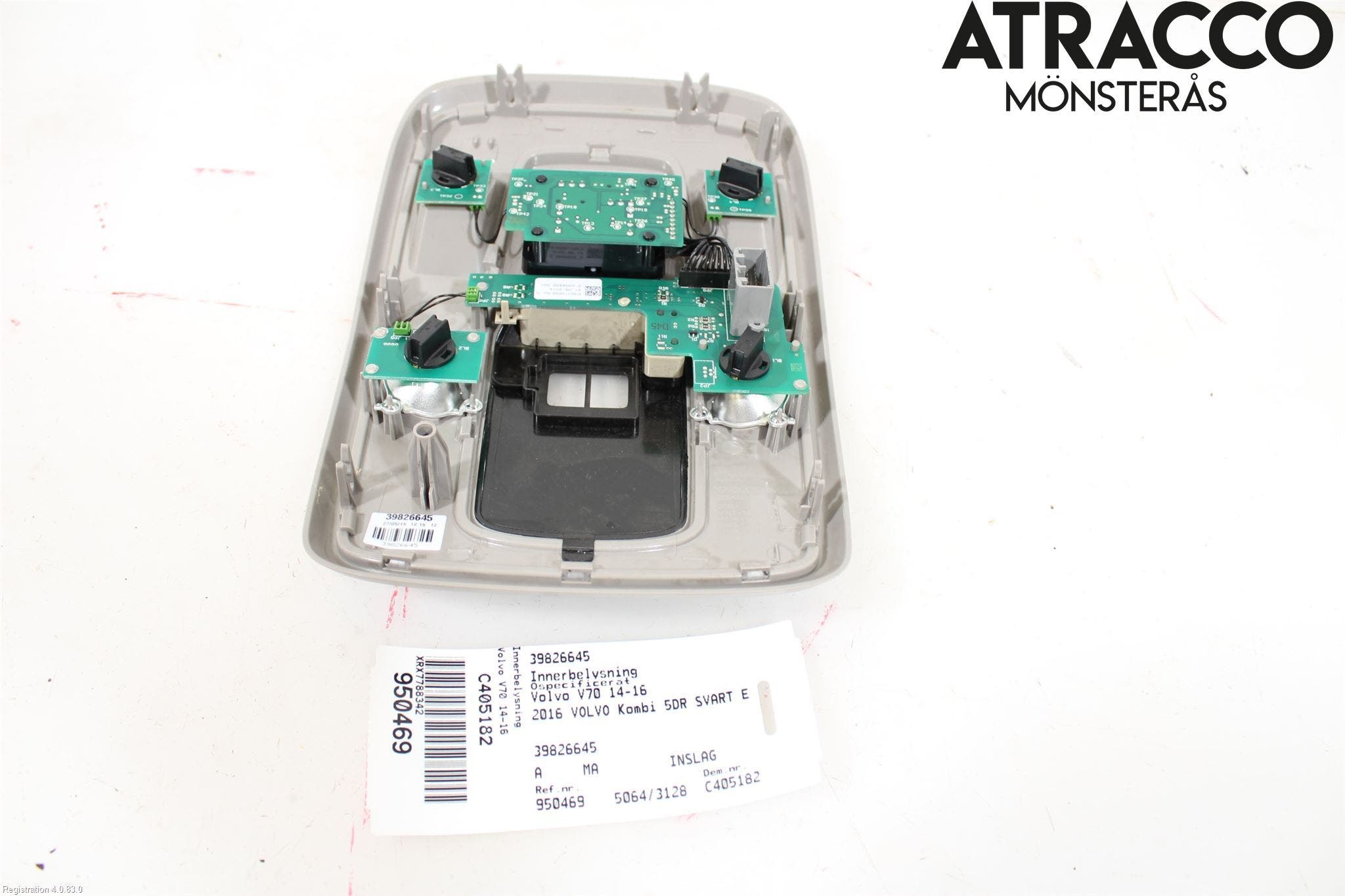 Volvo V70 14-16 Innerbelysning