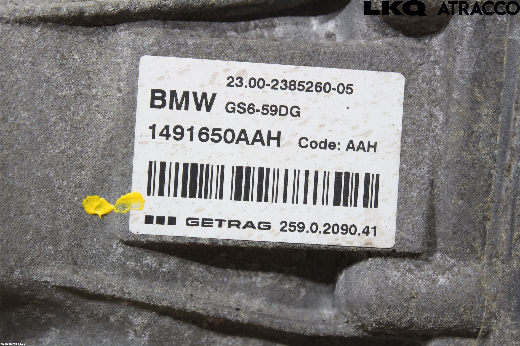 BMW 2 F45 Active Tourer 14-21 Växellåda Man 6 Vxl