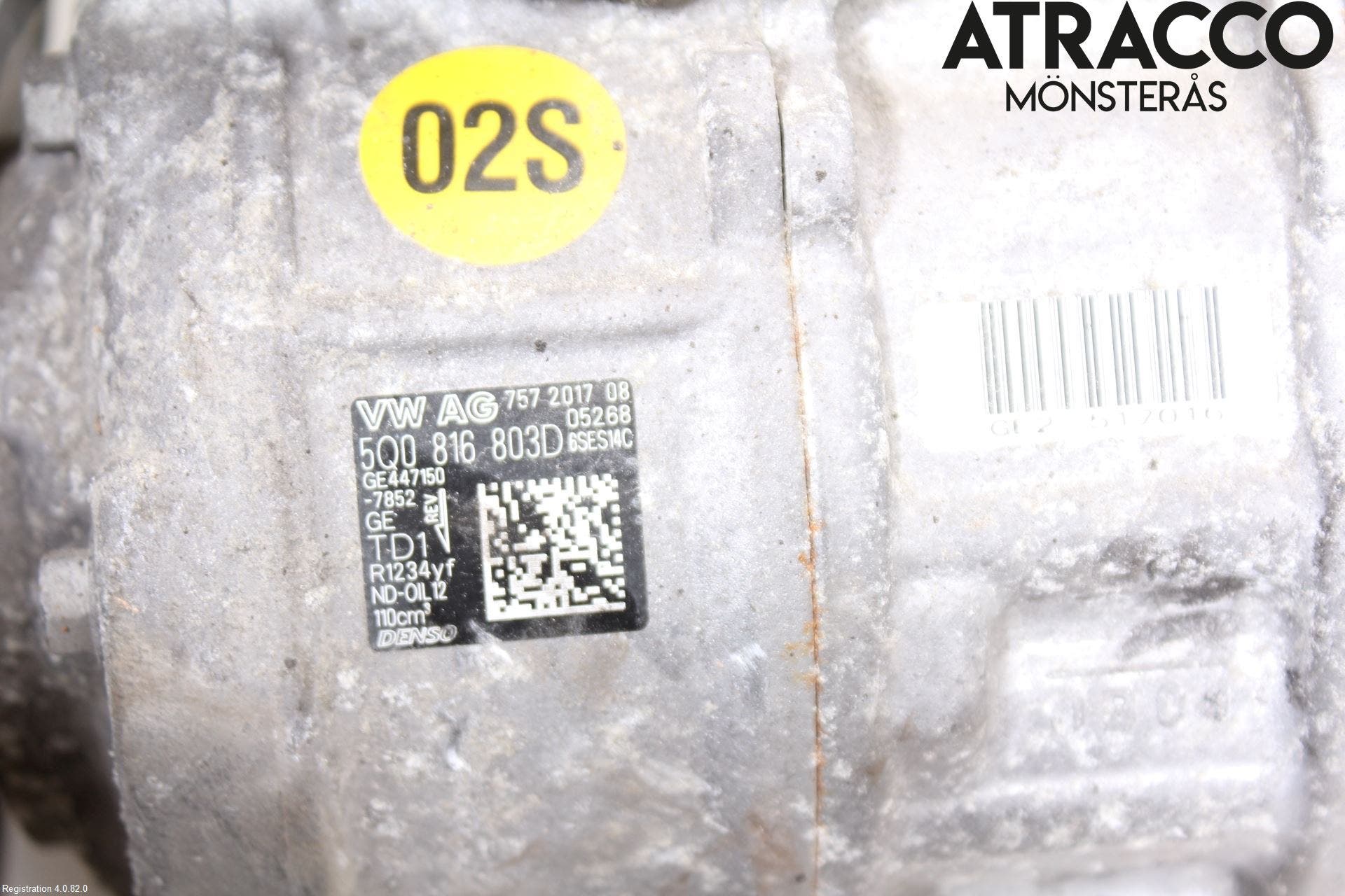 Volkswagen VW ARTEON 17- Ac Kompressor