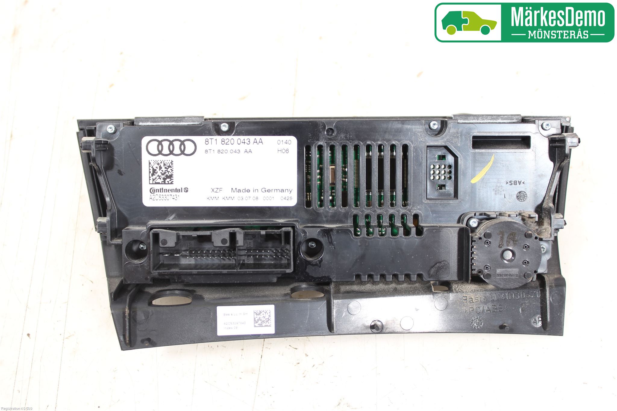 Audi A4/S4 08-11 Ac Styrenhet Ac Manöveren