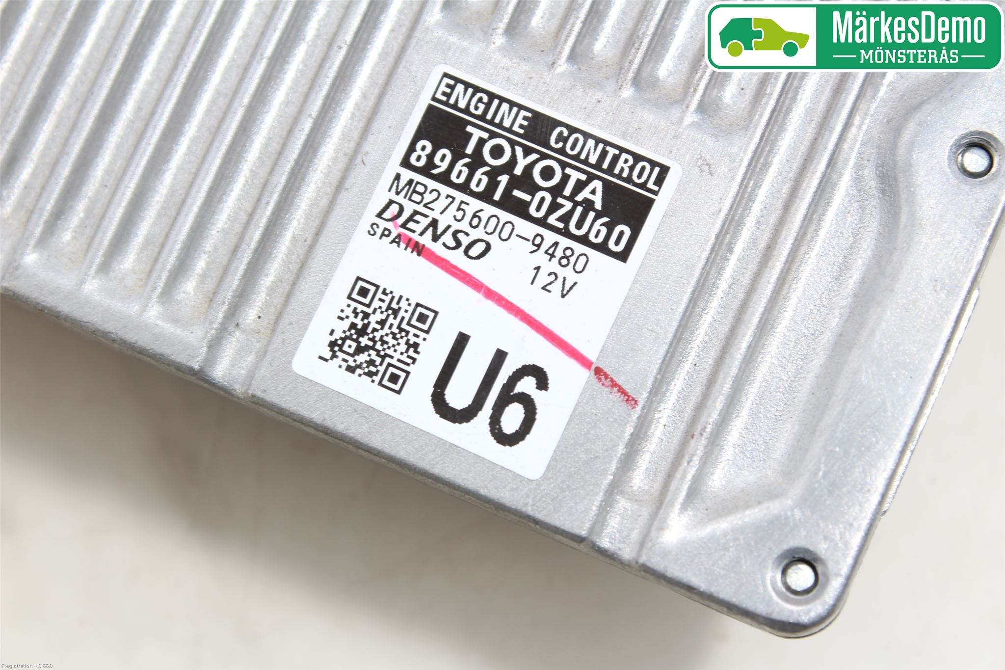 Toyota AURIS 13-19 Styrenhet Insprut Bensin