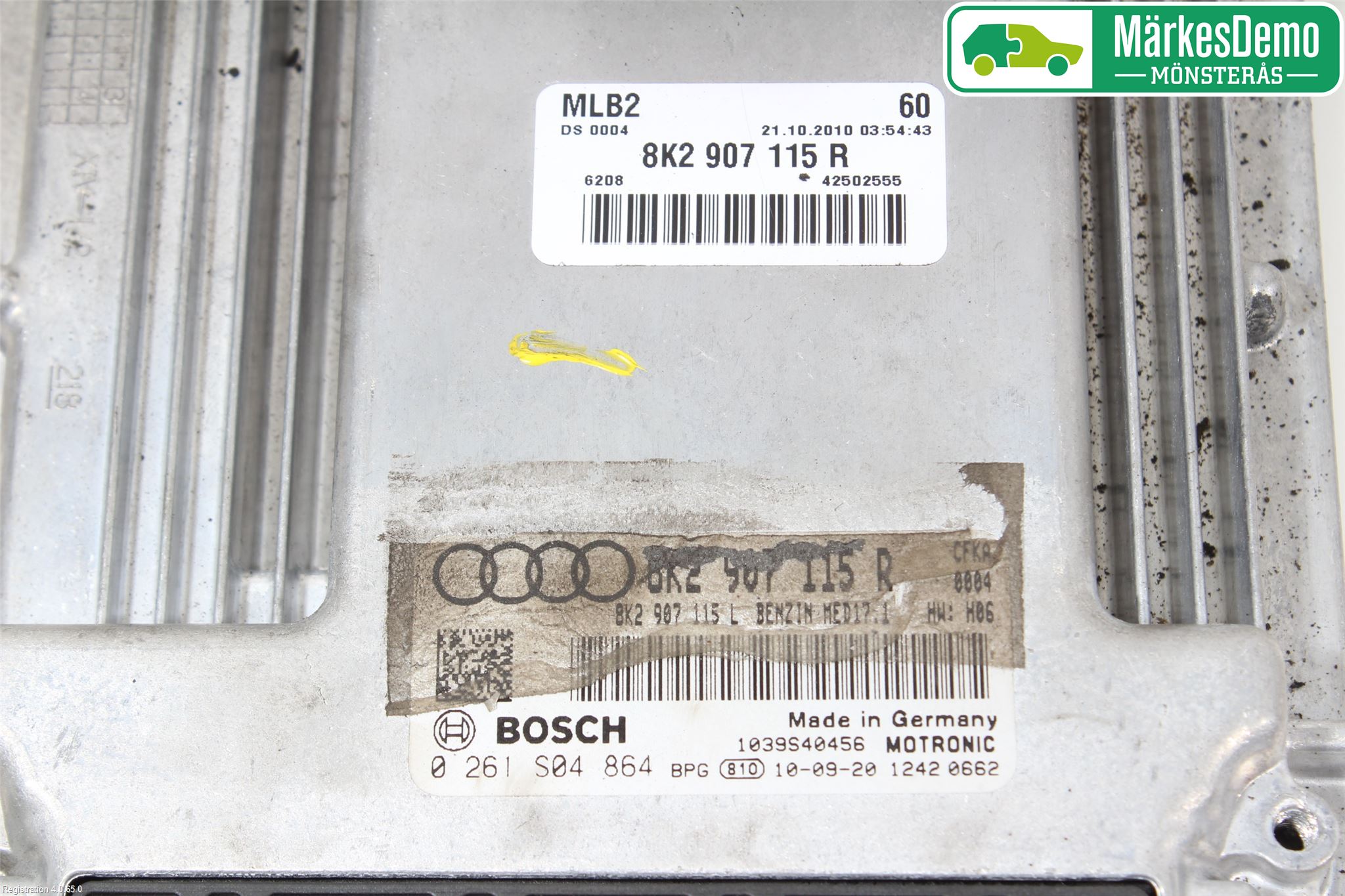 Audi A4/S4 08-11 Styrenhet Insprut Bensin