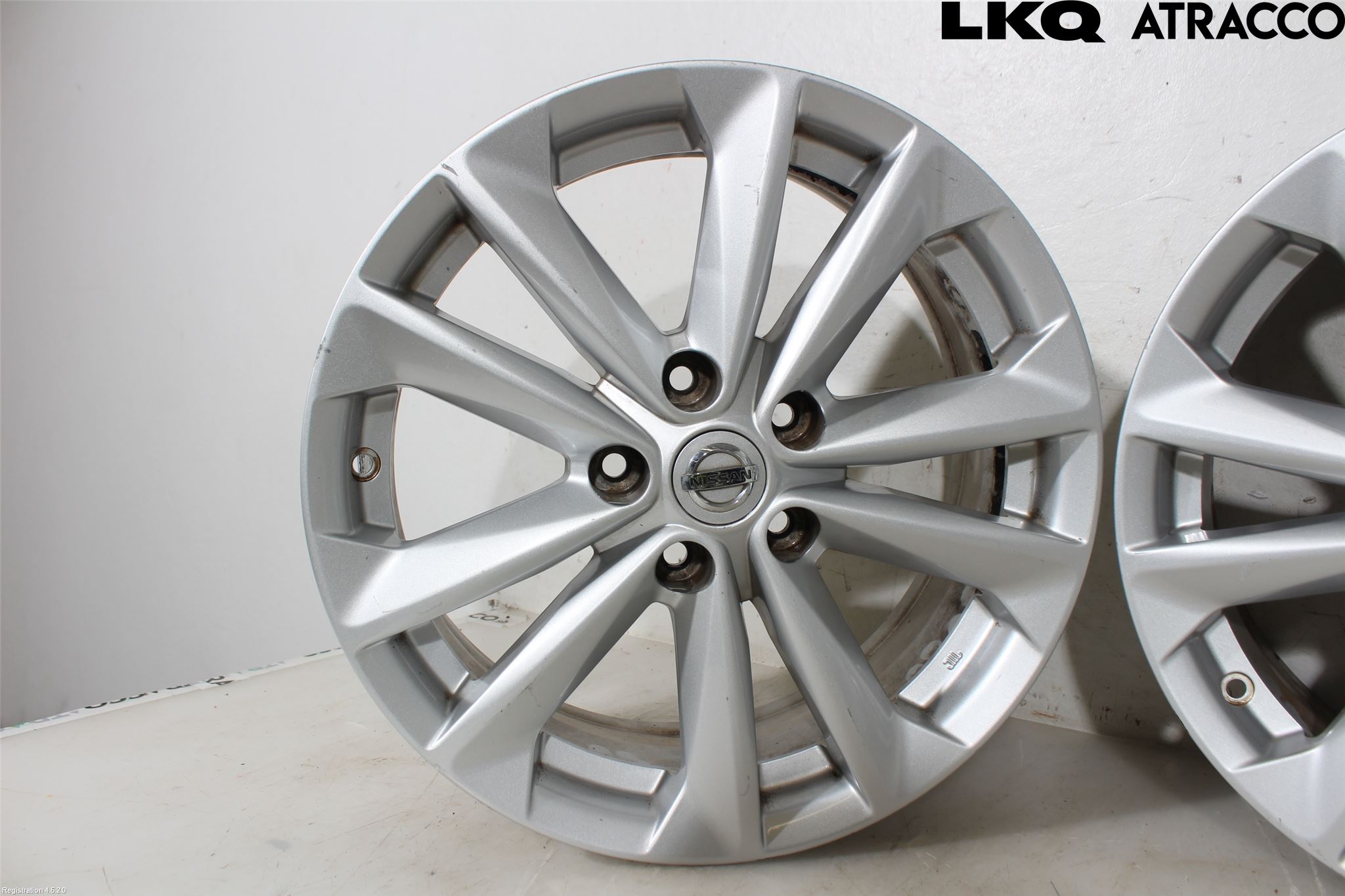 Nissan QASHQAI 14-17 Fälgsats Aluminium
