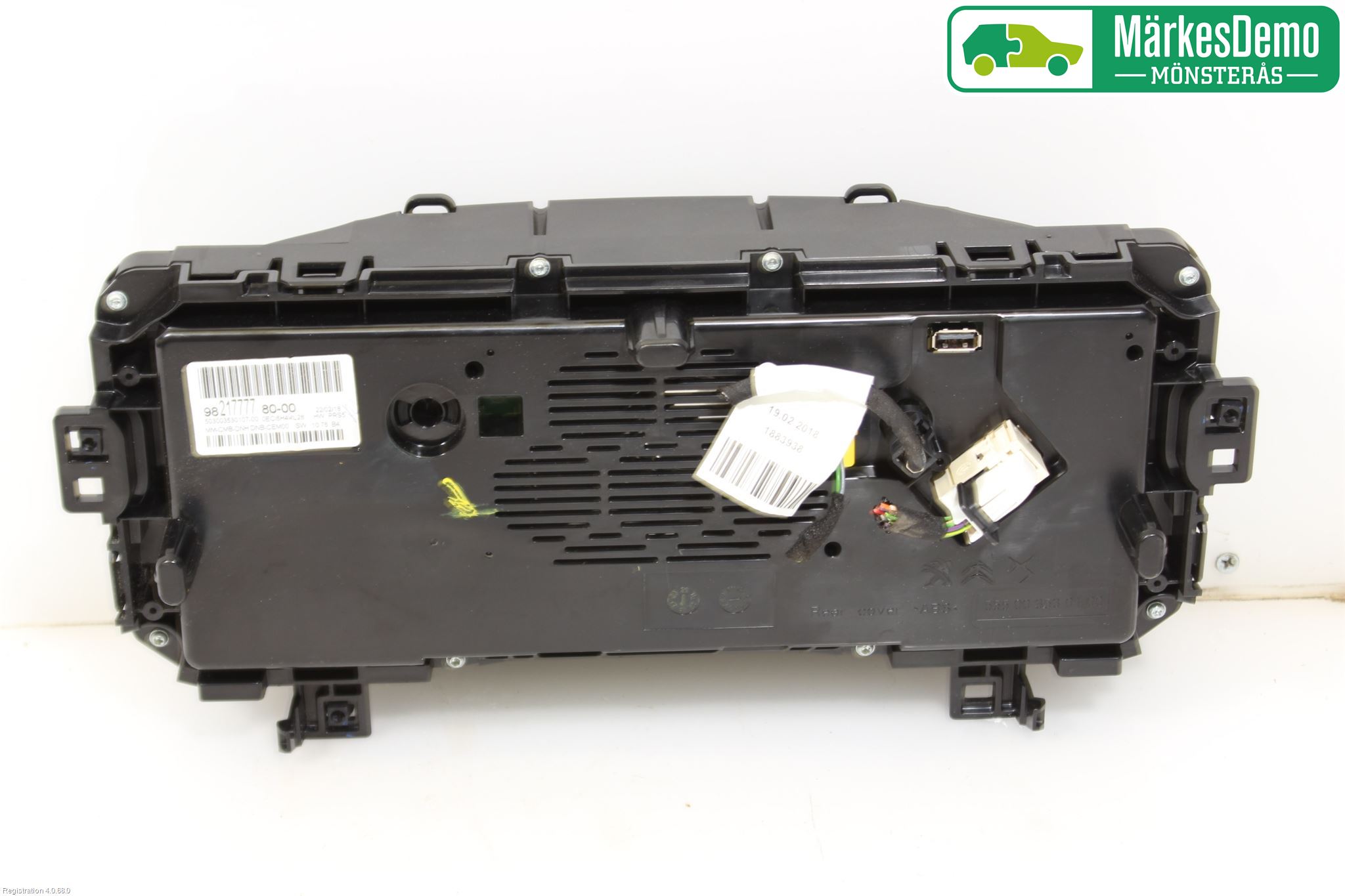 Citroen DS 7 CROSSBACK 19-23 Instrument Komb