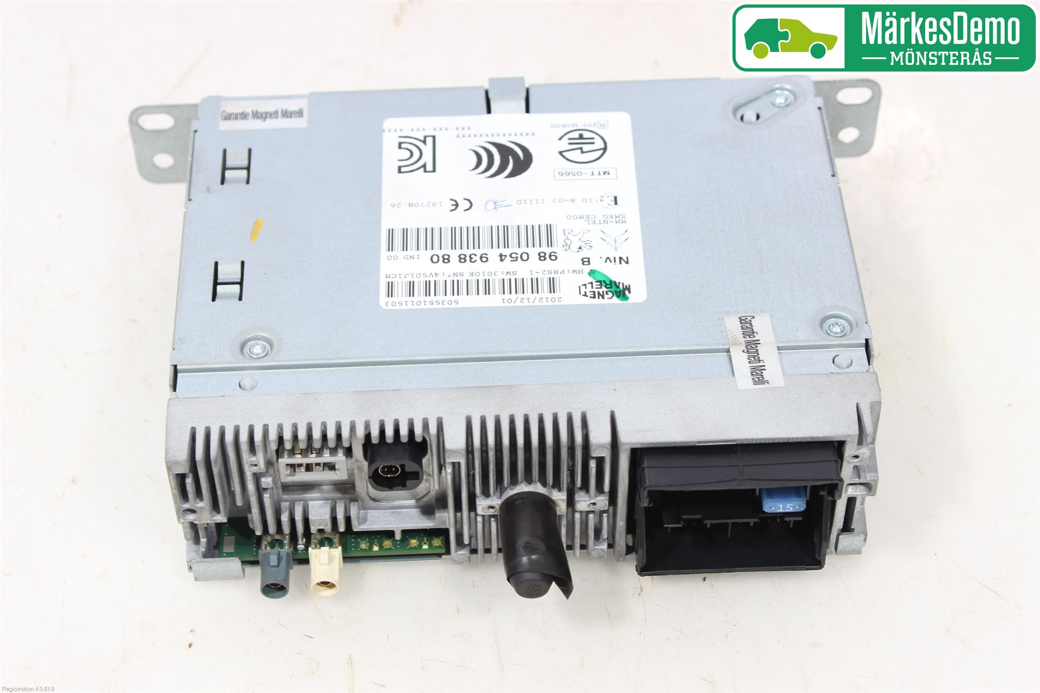 Peugeot 208 12-15 Radio