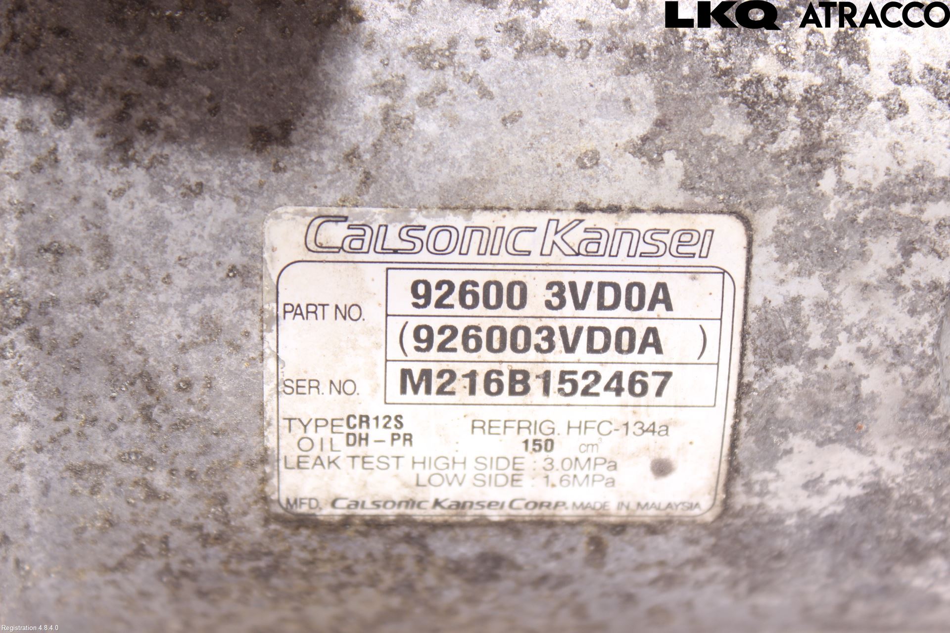 Nissan NV200/NV200 COMBI Ac Kompressor