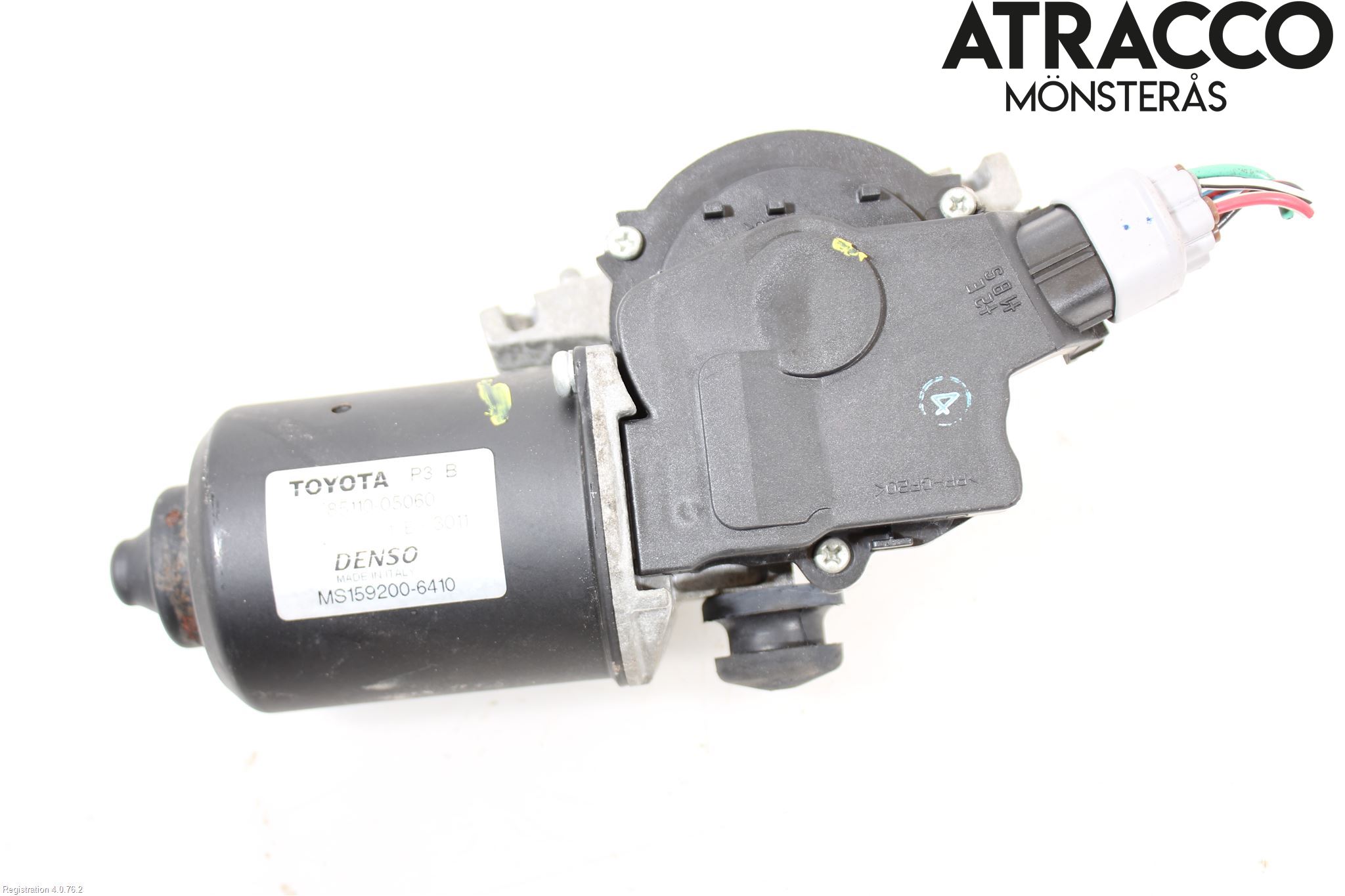 Toyota AVENSIS 07-08 Torkarmotor Vindruta