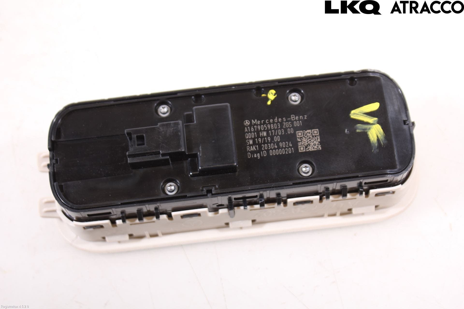 Mercedes-Benz MB CLA-KLASS (C118/X118) 19- Strömställare Elhiss