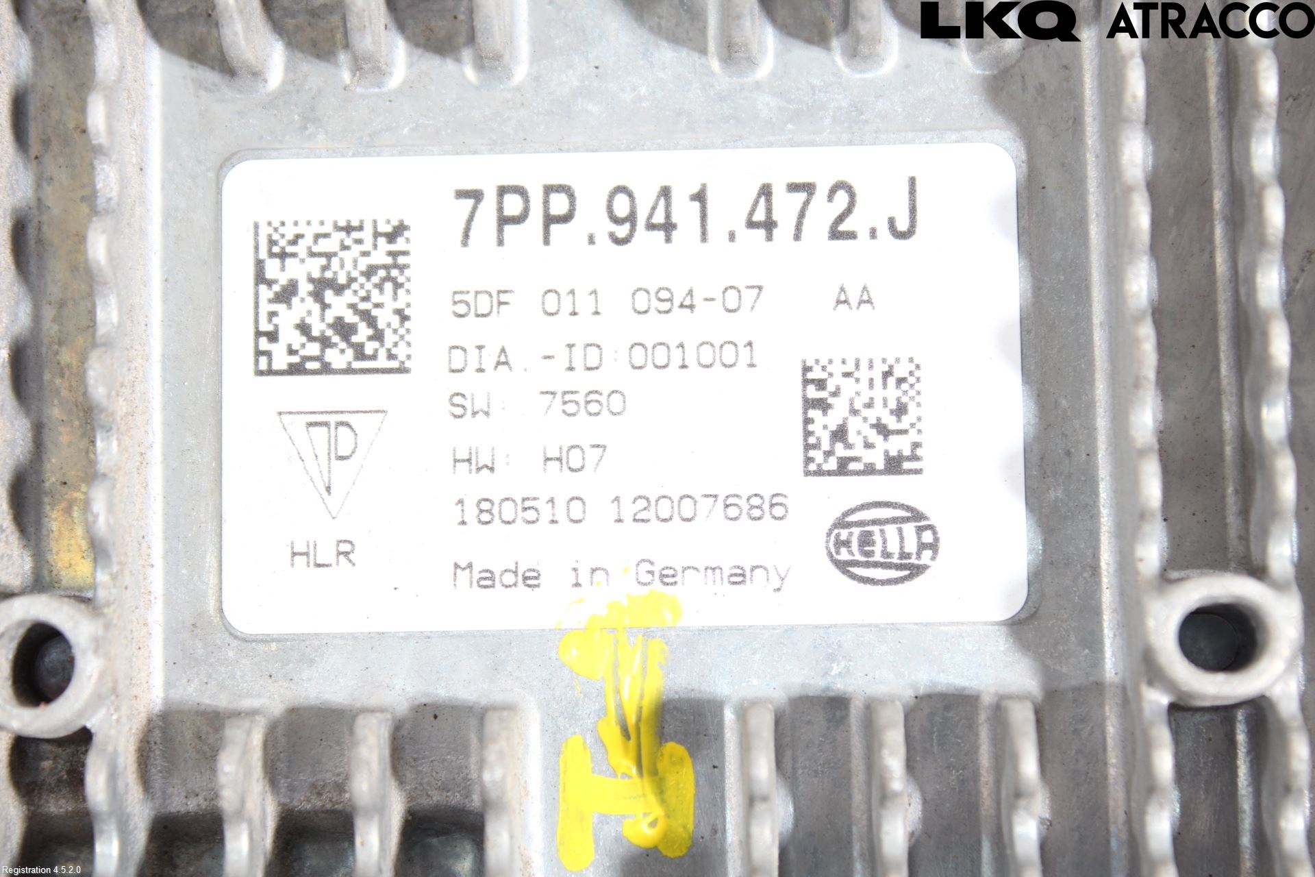 Audi A6/S6 4G 11-18 Styrenhet Strålkastare