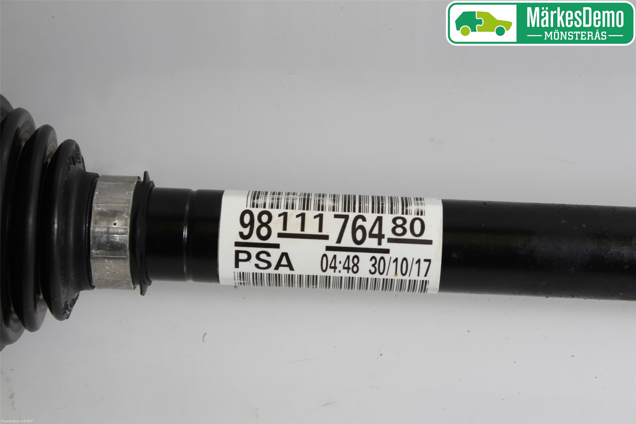Peugeot 3008 17-24 Drivaxel Fram Höger