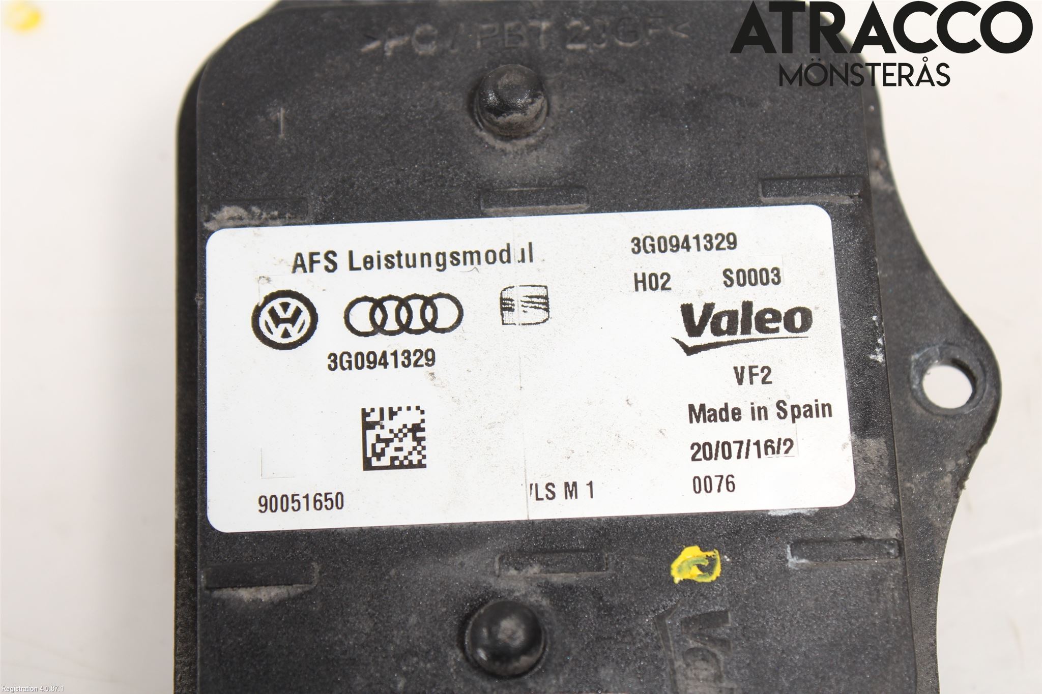Volkswagen VW PASSAT 15-19 Styrenhet Strålkastare