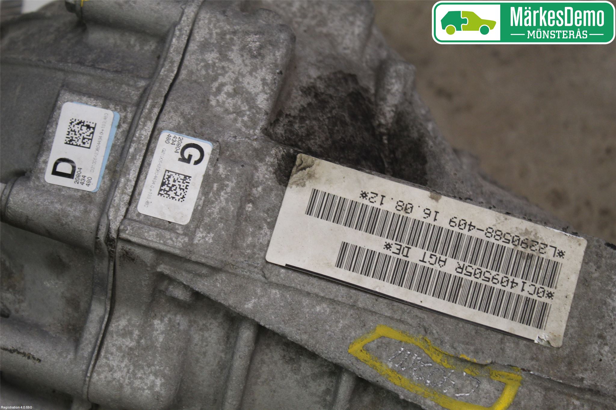 Volkswagen VW TOUAREG 7P 11-18 Framvagn Diffrential