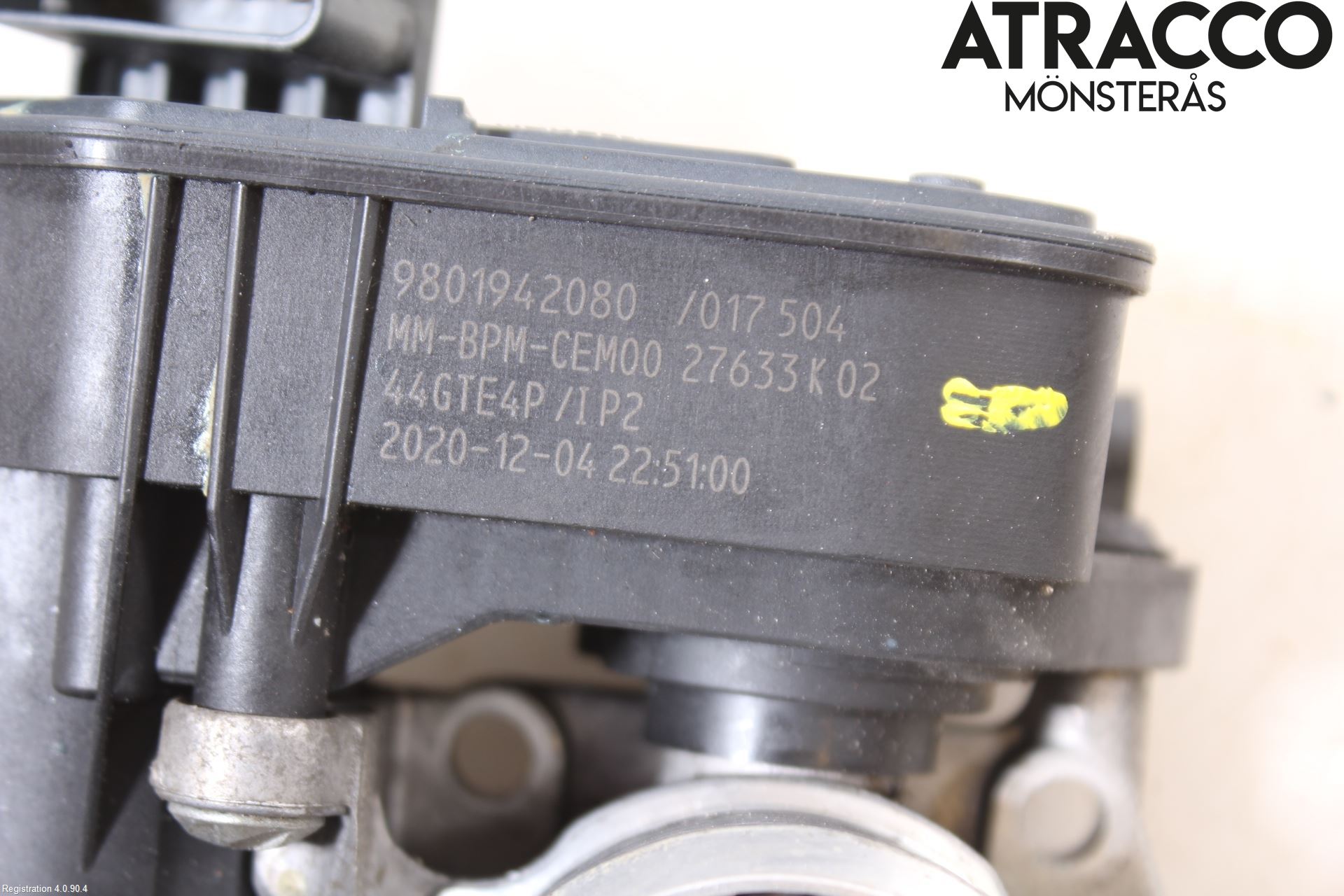 Peugeot 2008 13-20 Injspjällhus