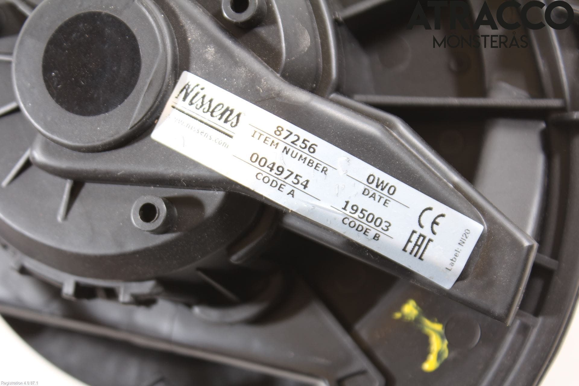 Volkswagen VW PASSAT 15-19 Värmefläkt