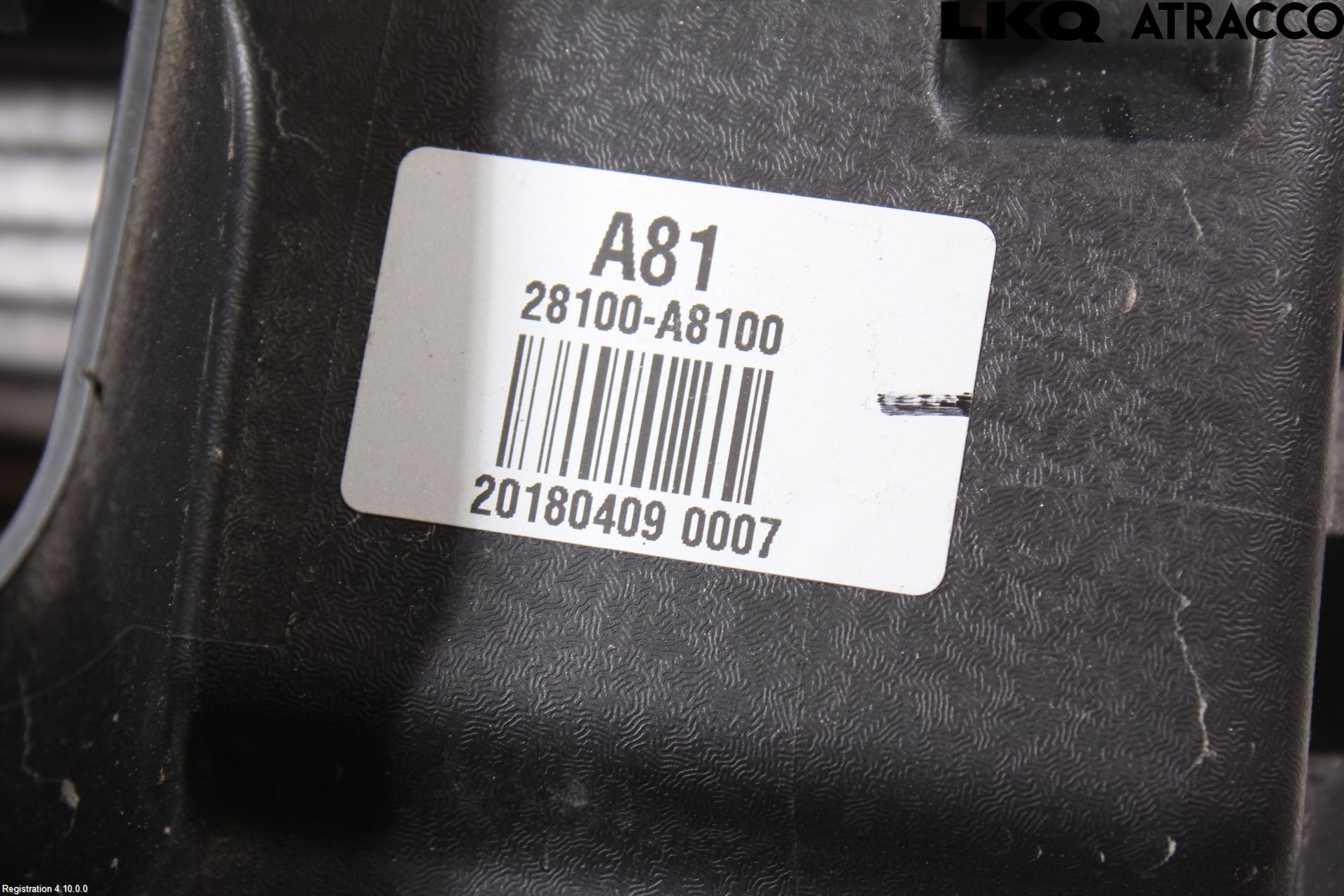 Kia OPTIMA 16-20 Luftrenare