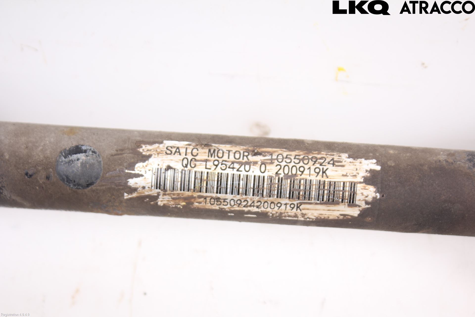 MG ZS EV 20- Drivaxel Fram Vänster