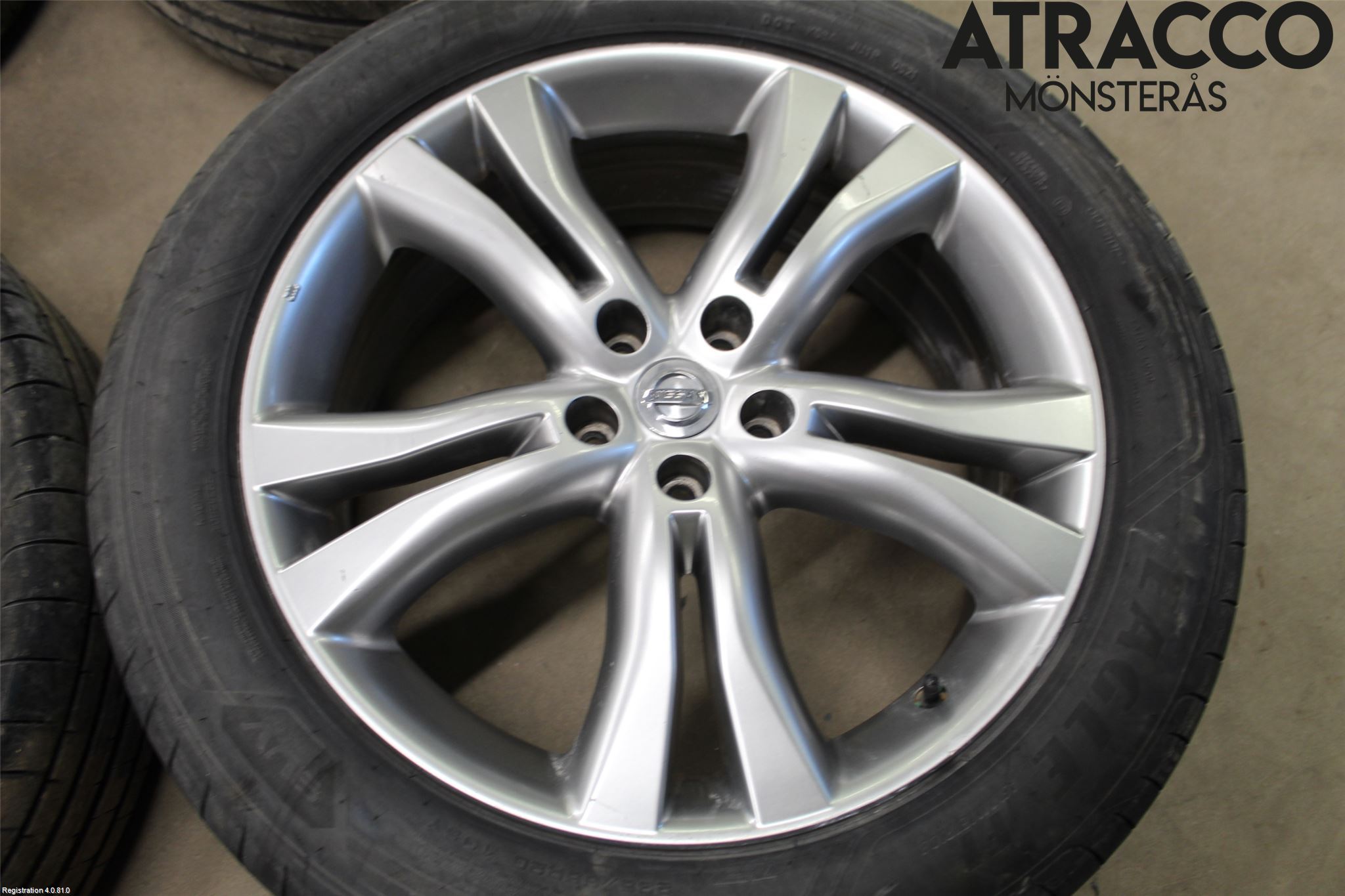 Nissan MURANO 09-15 Sommardäck Alumfälg 4St