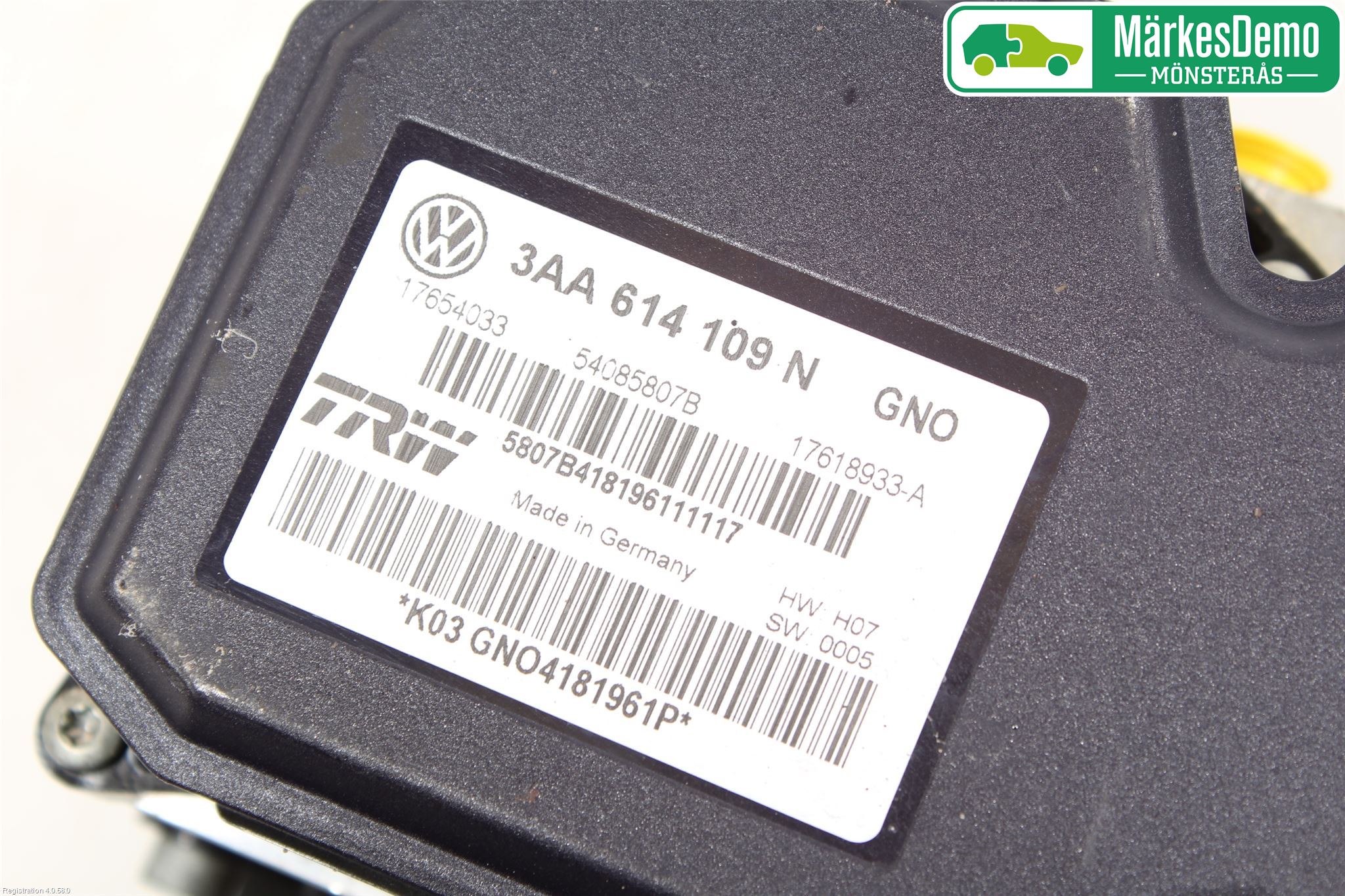 Volkswagen VW PASSAT 11-14 Abs Hydraulaggregat